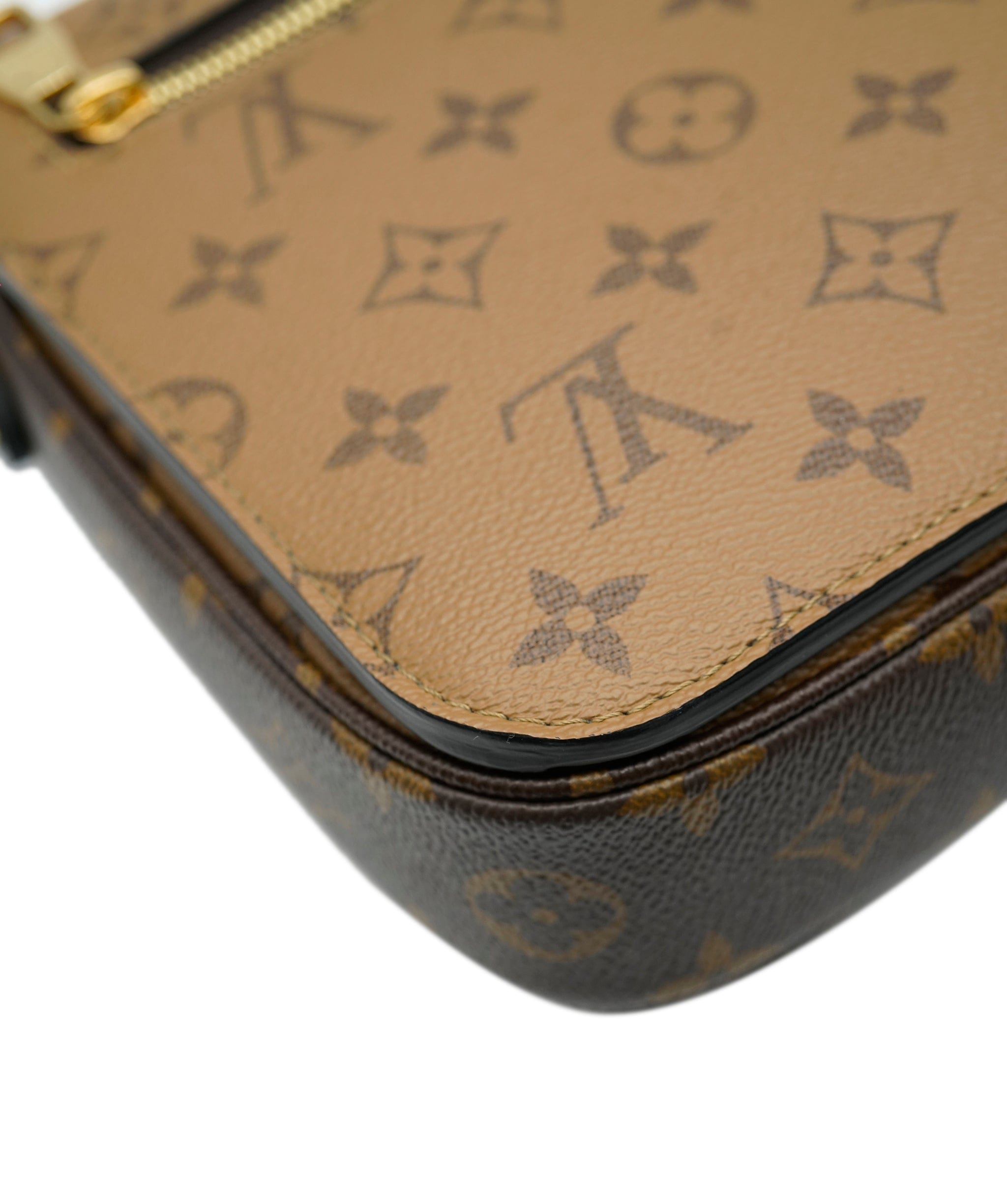 Louis Vuitton Louis Vuitton Monogram Reverse Canvas Pochette Metis Bag ABC0349