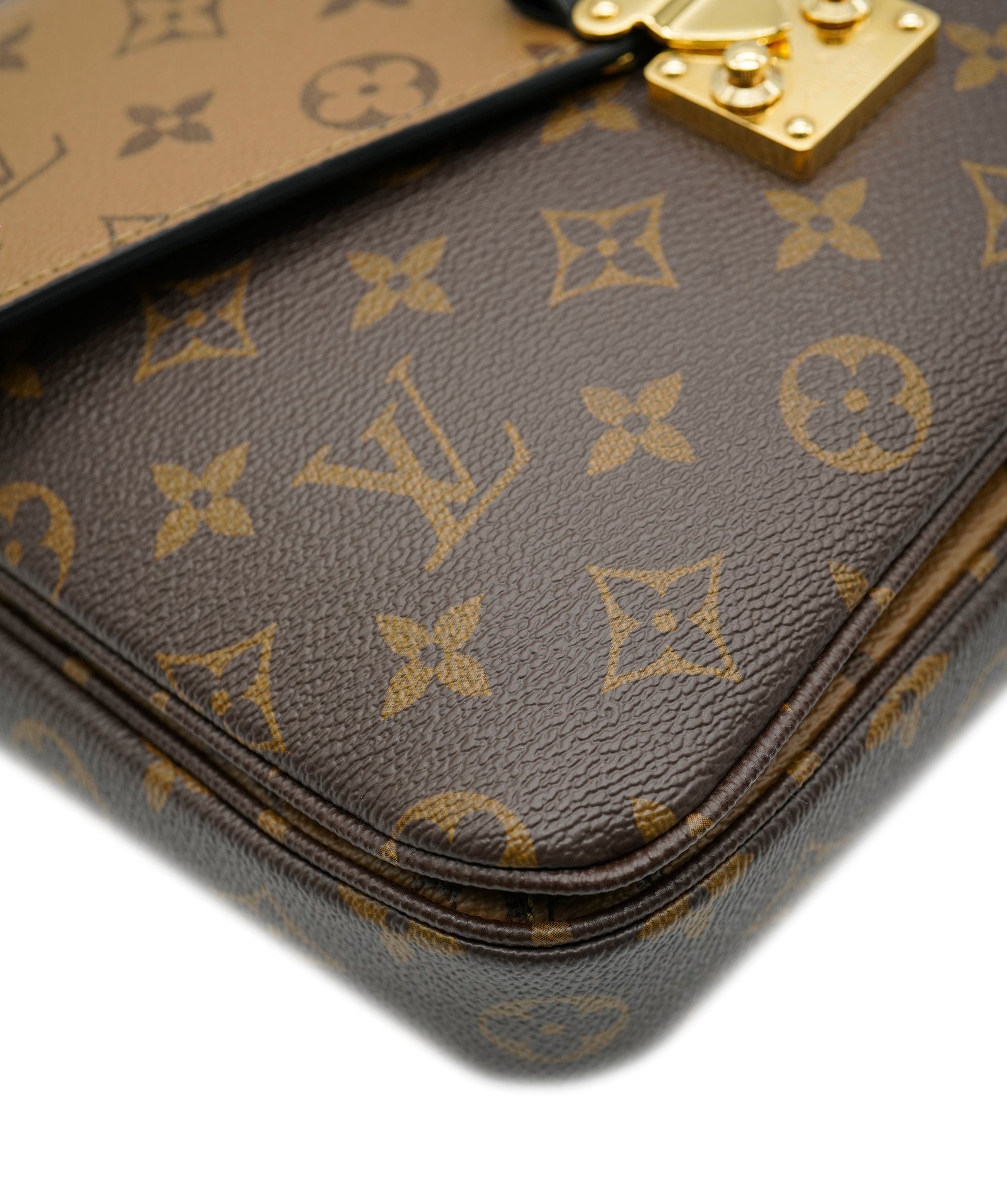 Louis Vuitton Louis Vuitton Monogram Reverse Canvas Pochette Metis Bag ABC0349