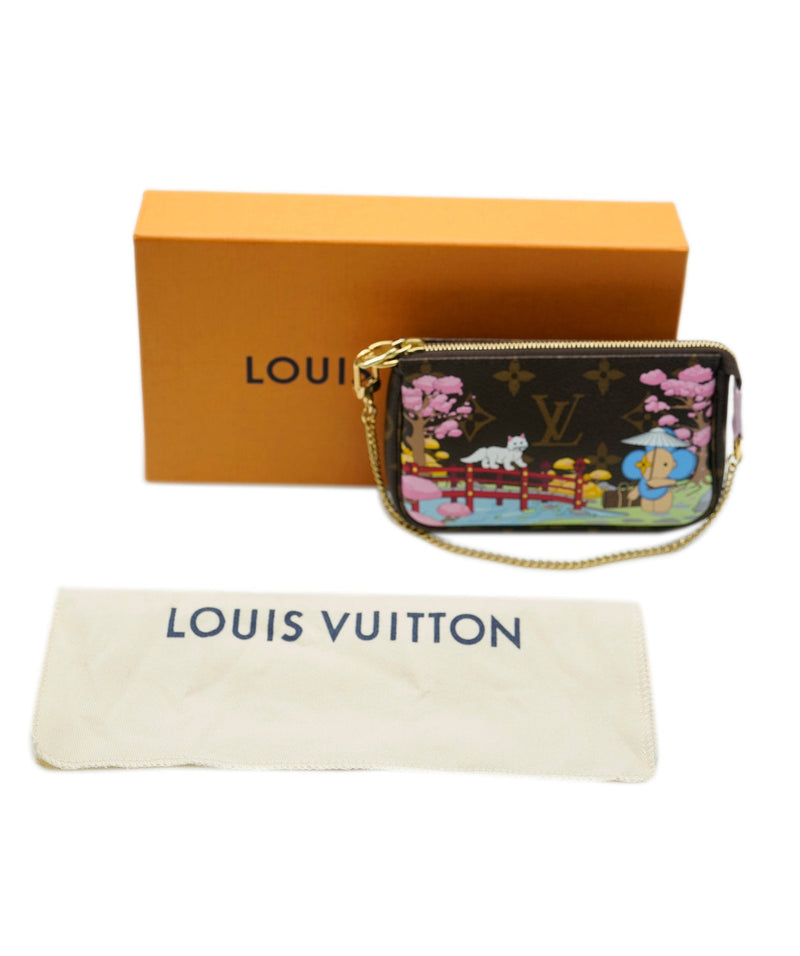 Louis Vuitton Monogram Japanese Garden Mini Pochette Accessories