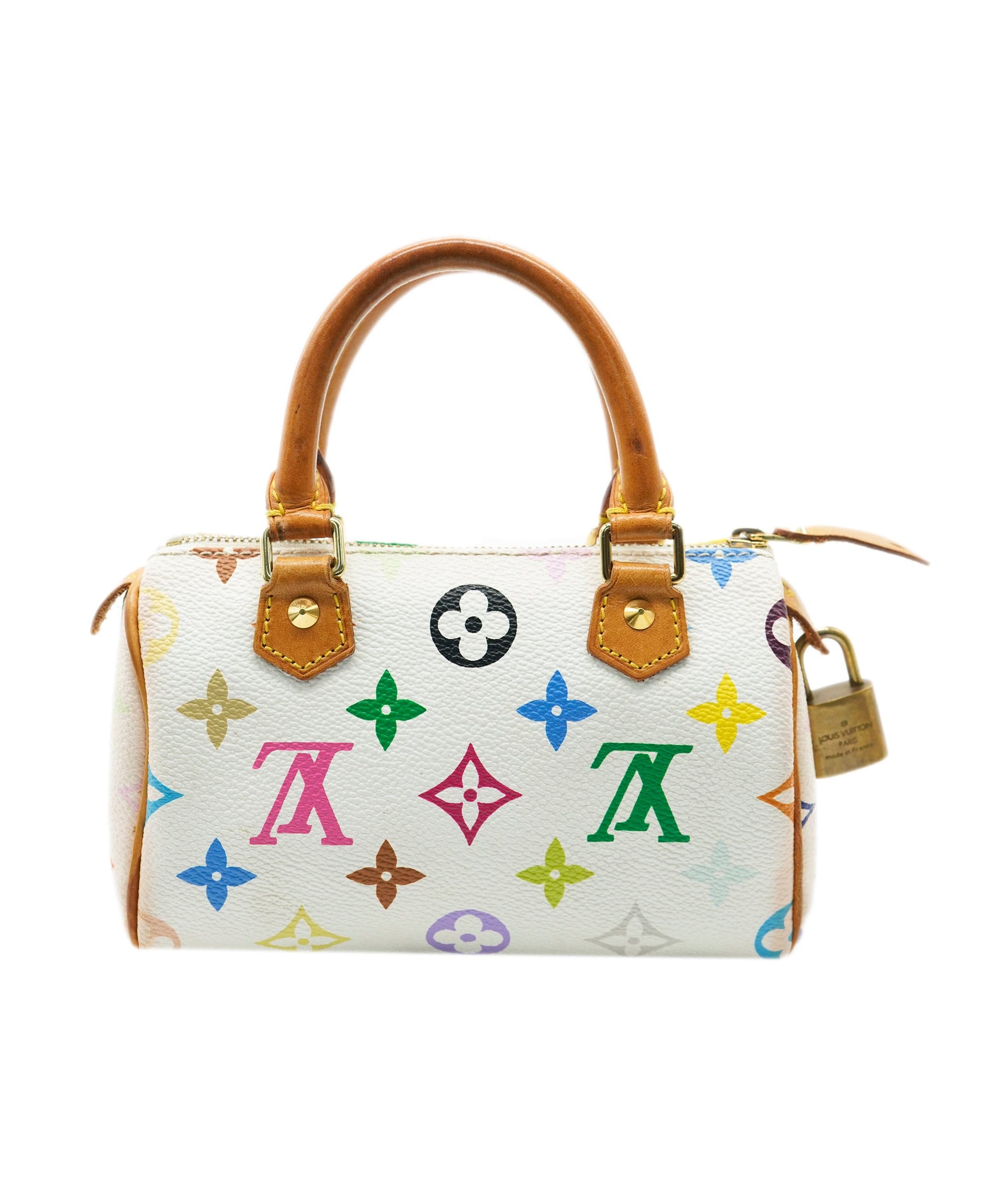 Louis Vuitton Louis Vuitton Murakami Monogram Speedy with Leather Strap ALC2431