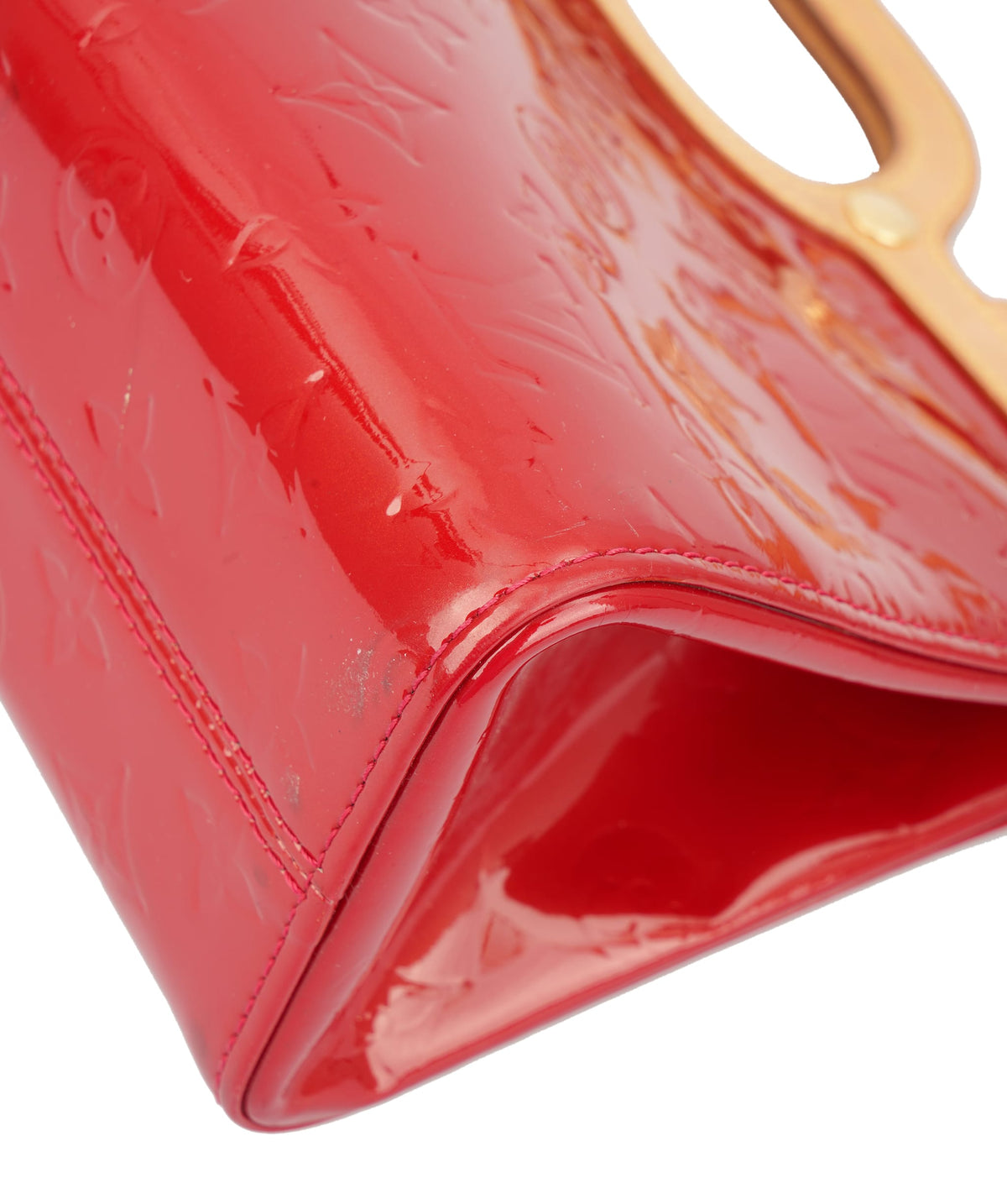 Louis Vuitton Louis Vuitton Red Monogram Vernis Roxbury Drive Bag C351111