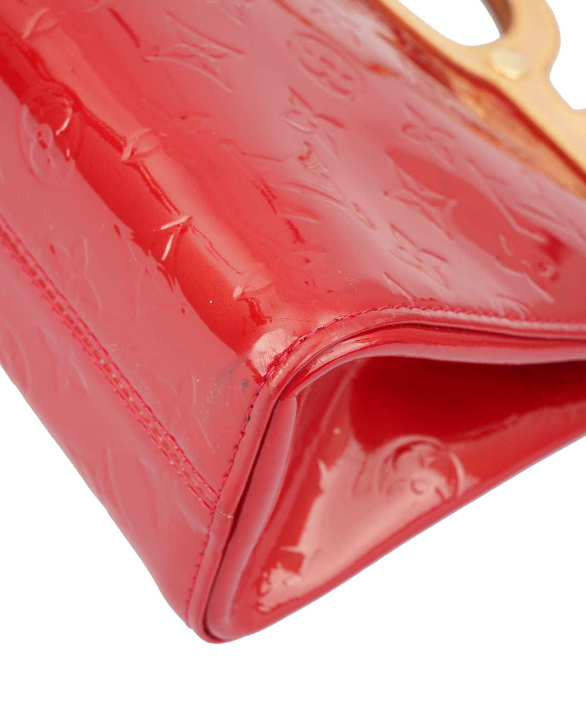 Louis Vuitton Louis Vuitton Red Monogram Vernis Roxbury Drive Bag C351111