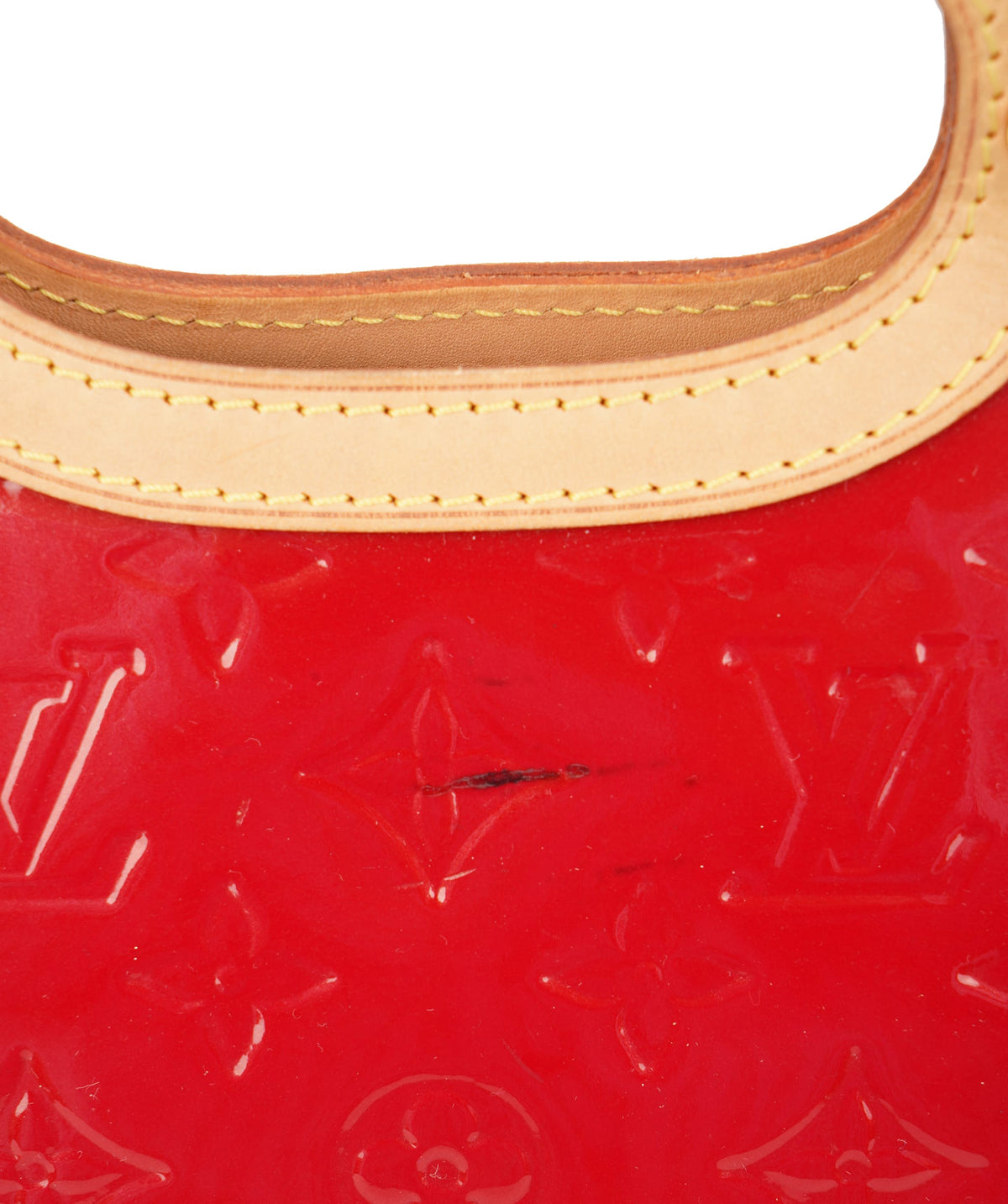 Louis Vuitton Louis Vuitton Red Monogram Vernis Roxbury Drive Bag C351111