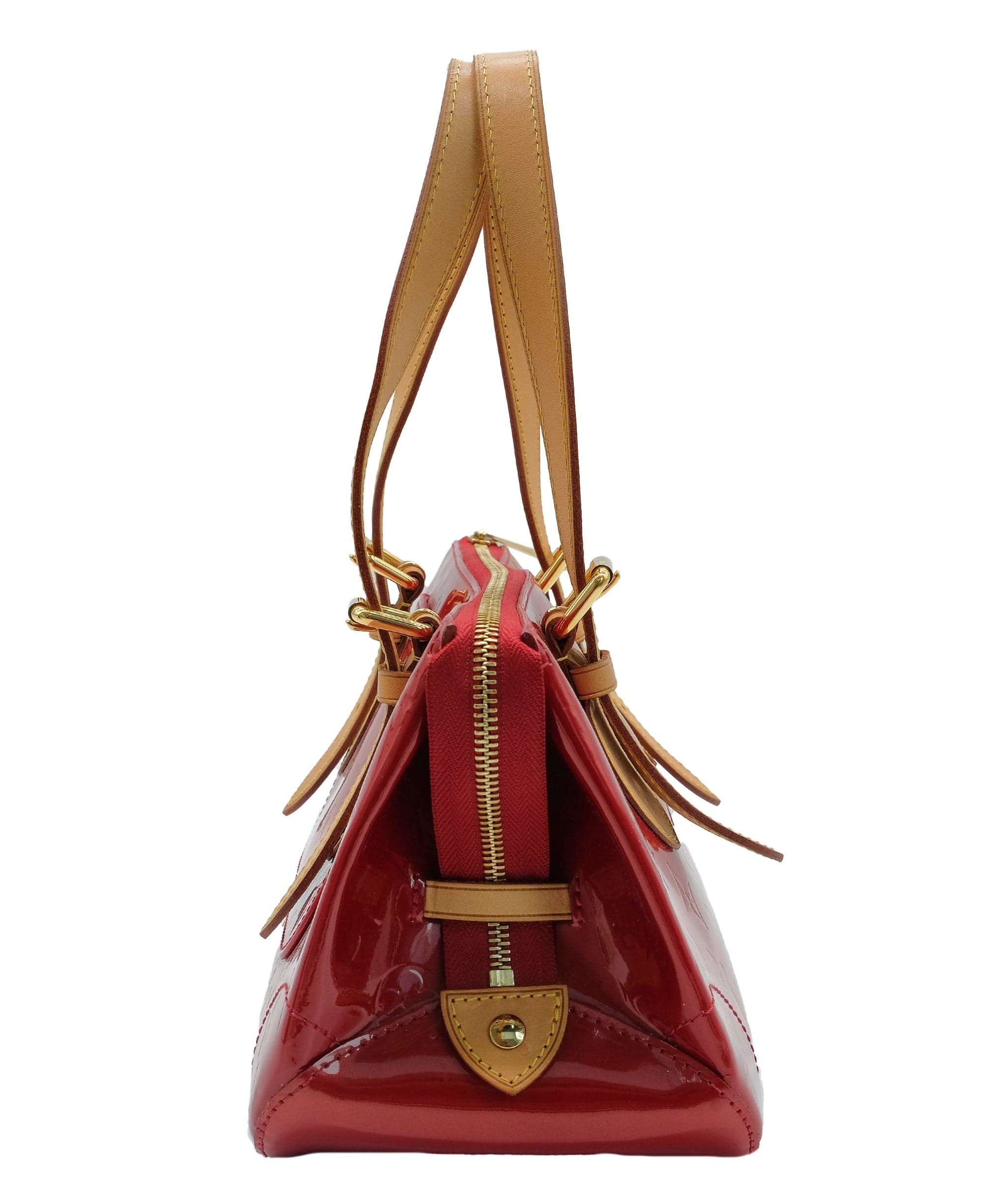 Louis Vuitton Louis Vuitton Red Patent Bag (Dust bag) RJC2556