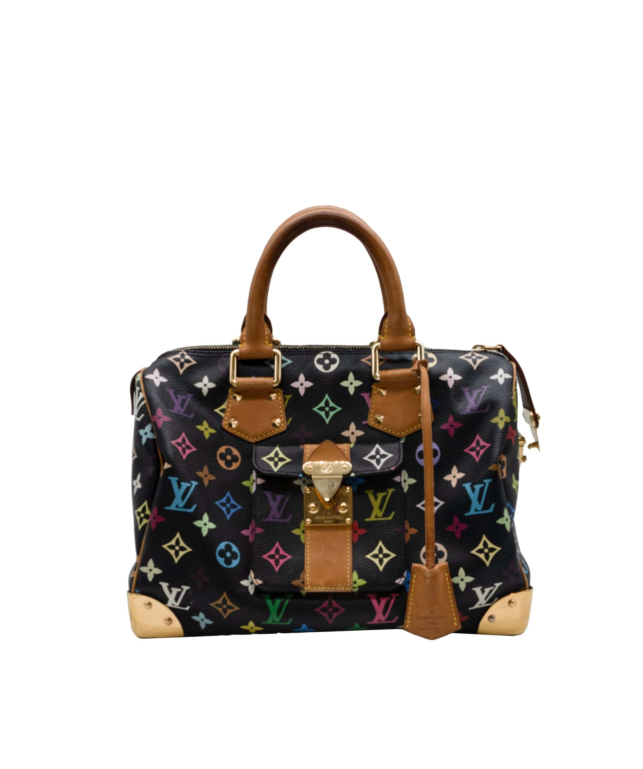 Louis Vuitton Louis Vuitton Speedy multi colour black RJC4079