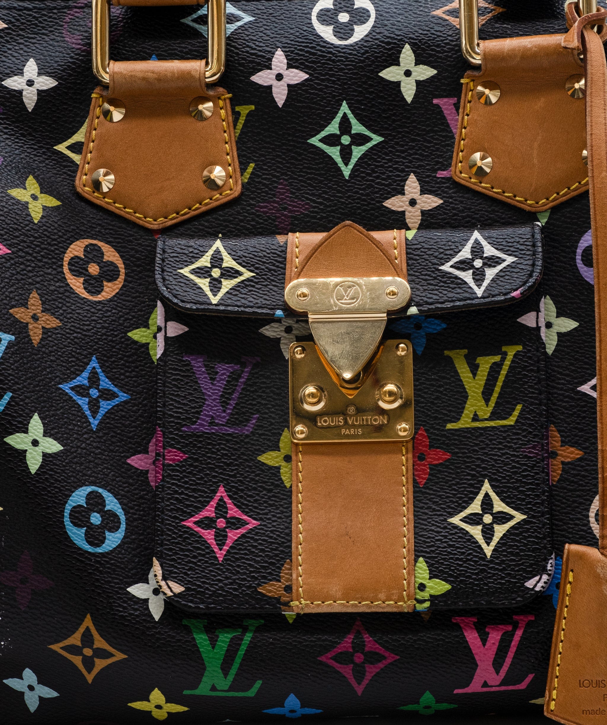 Louis Vuitton Louis Vuitton Speedy multi colour black RJC4079