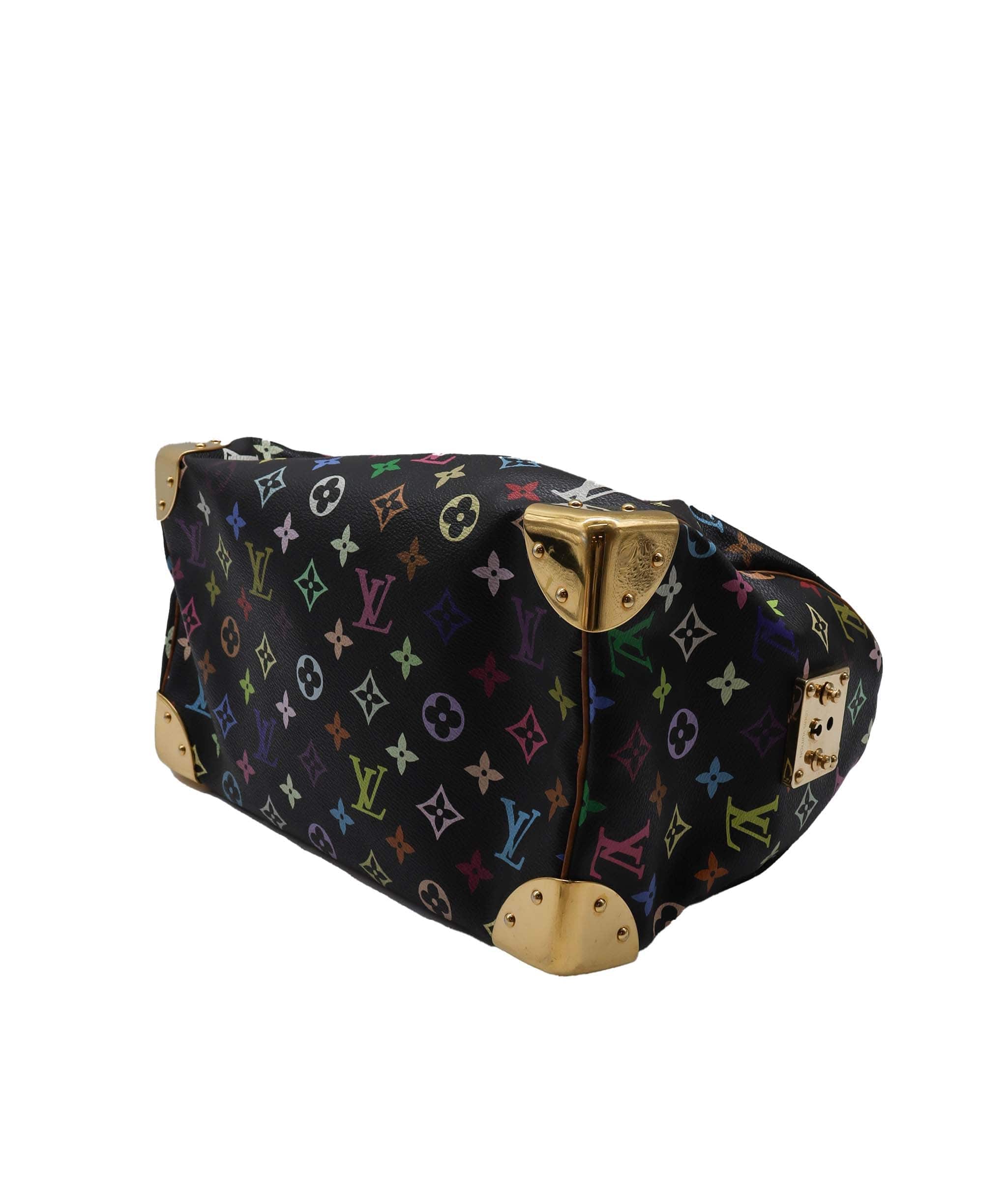 Louis Vuitton Louis Vuitton x Murakami Speedy Black Multicoloure Monogram Canvas  SKC1880