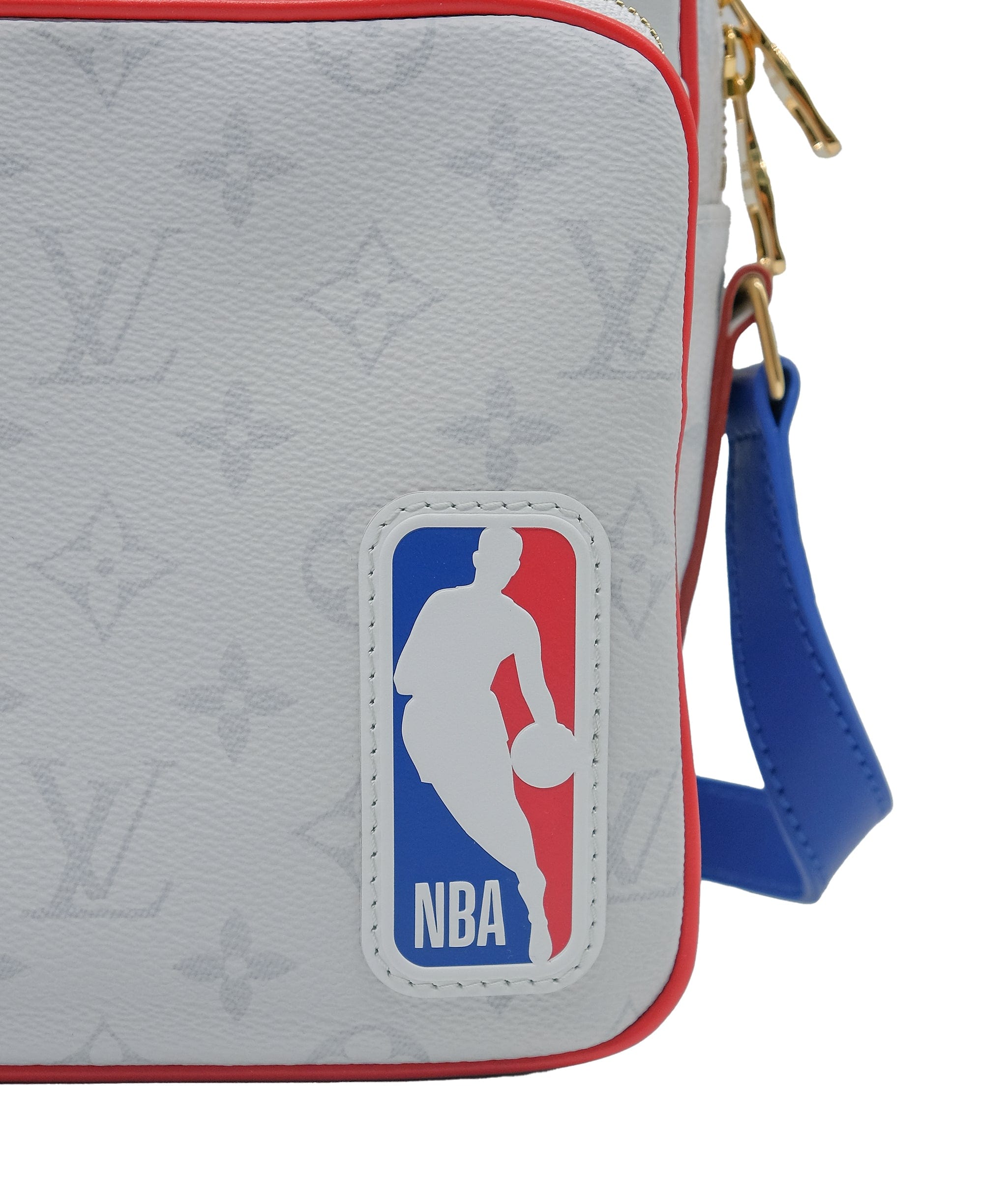 Louis Vuitton Louis Vuitton X NBA Sling bag blue white red Big RJC3324