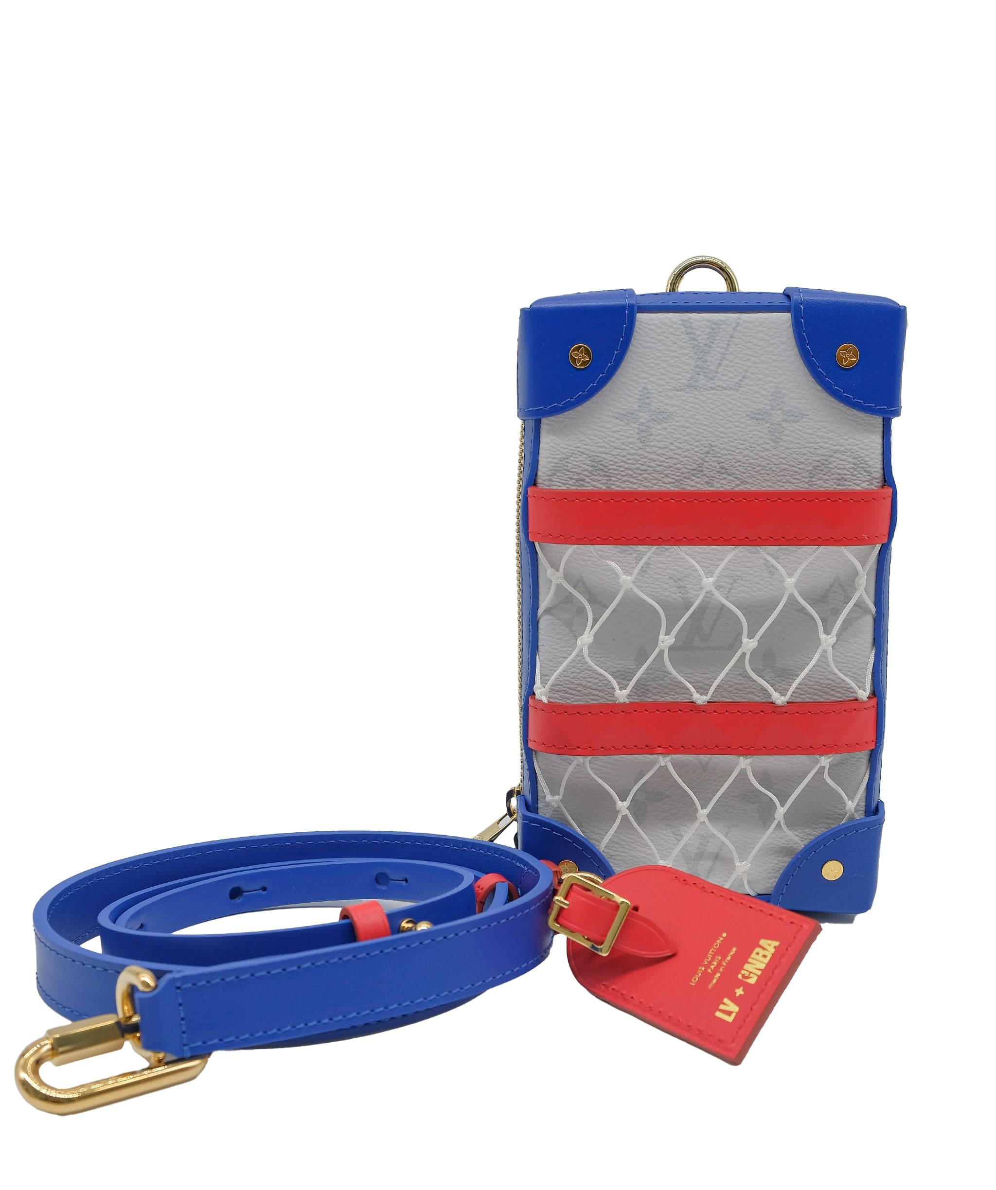 Louis Vuitton Louis Vuitton X NBA Sling bag blue white red Small RJC3323