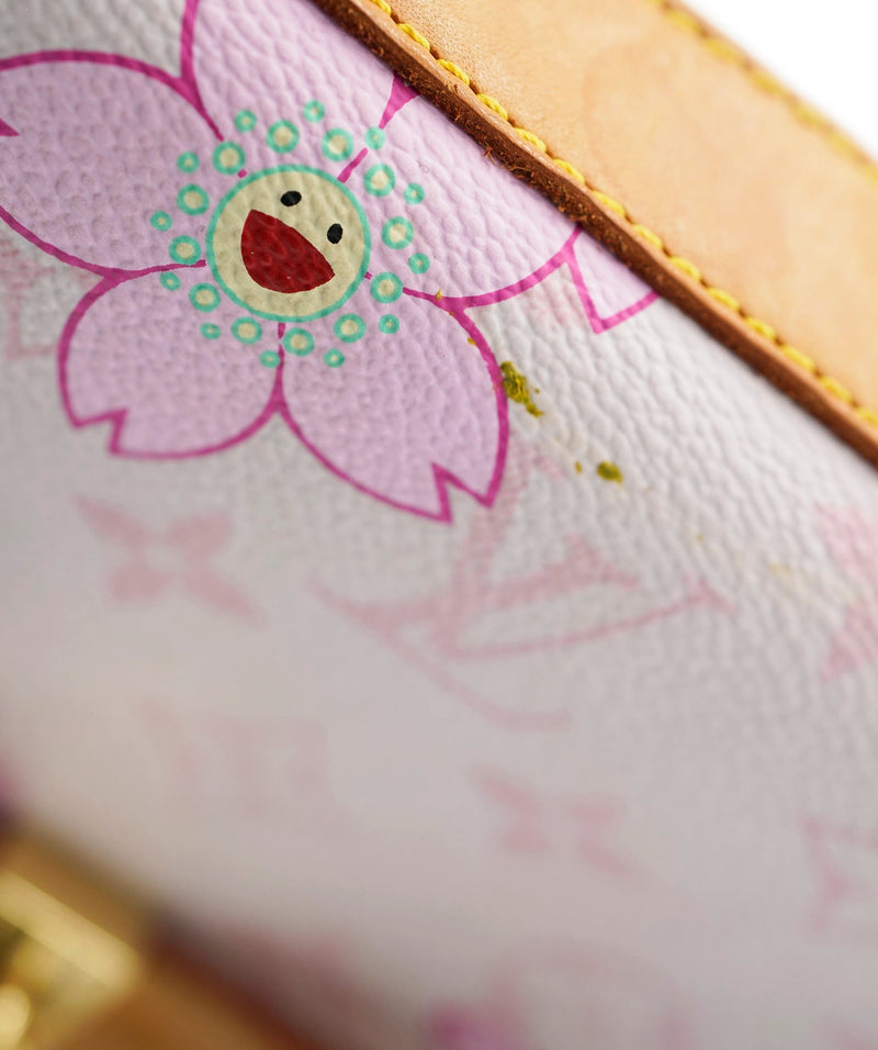 Takashi Murakami x Louis Vuitton Monogram Cherry Blossom Sac Retro PM  QJB0RUMX0F021