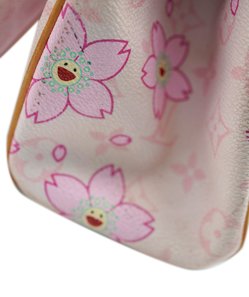 Louis Vuitton x takashi murakami cherry blossom sac retro bag