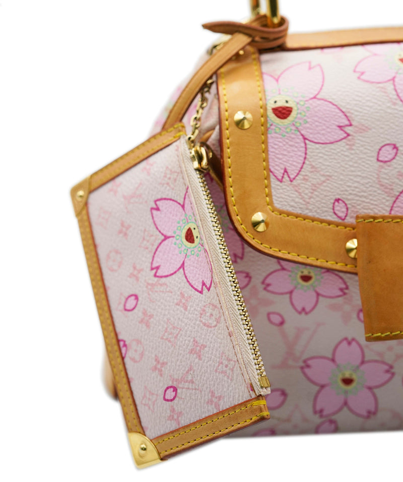 Louis Vuitton x takashi murakami cherry blossom sac retro bag