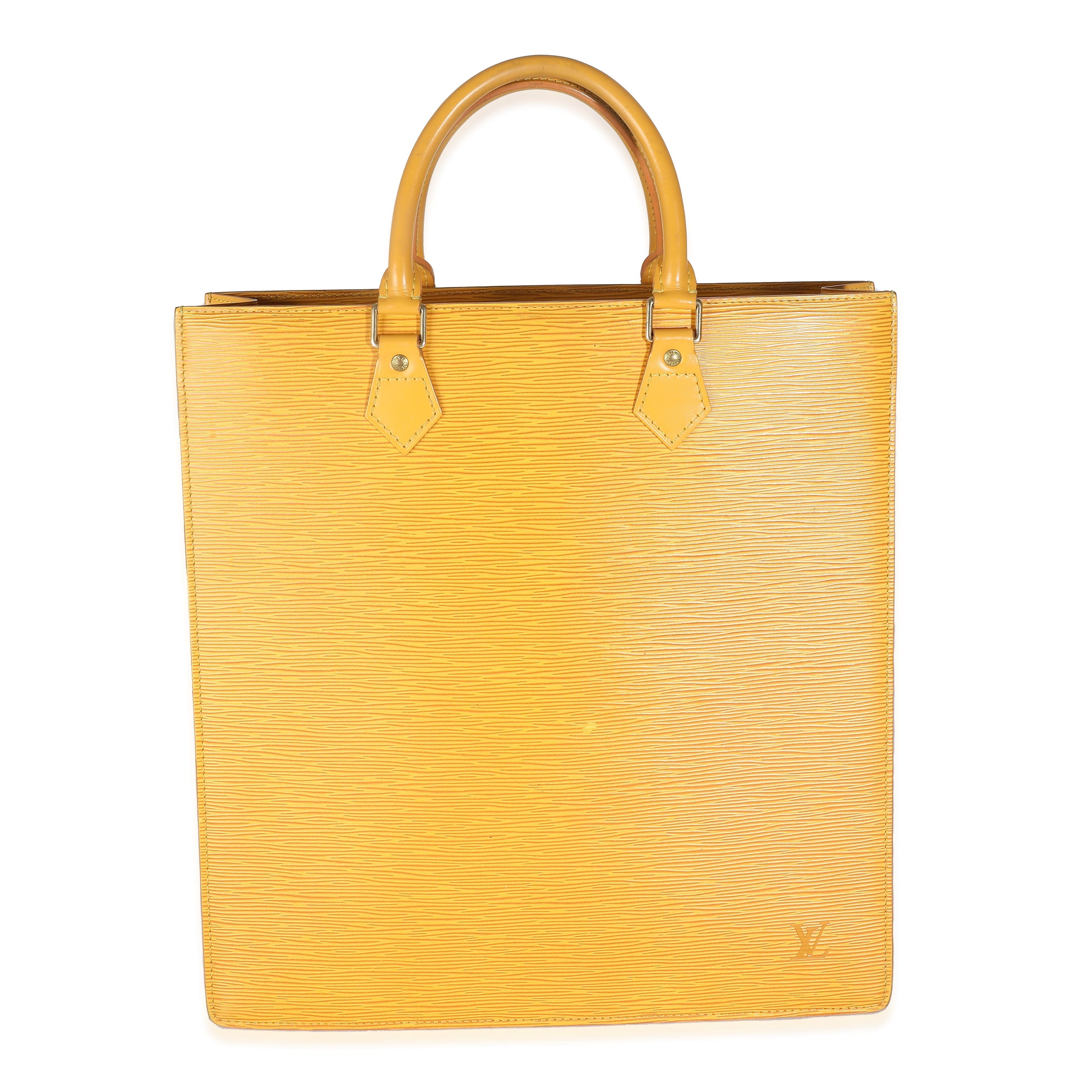 Louis Vuitton Louis Vuitton Yellow Epi Leather Tote Bag ASC5206