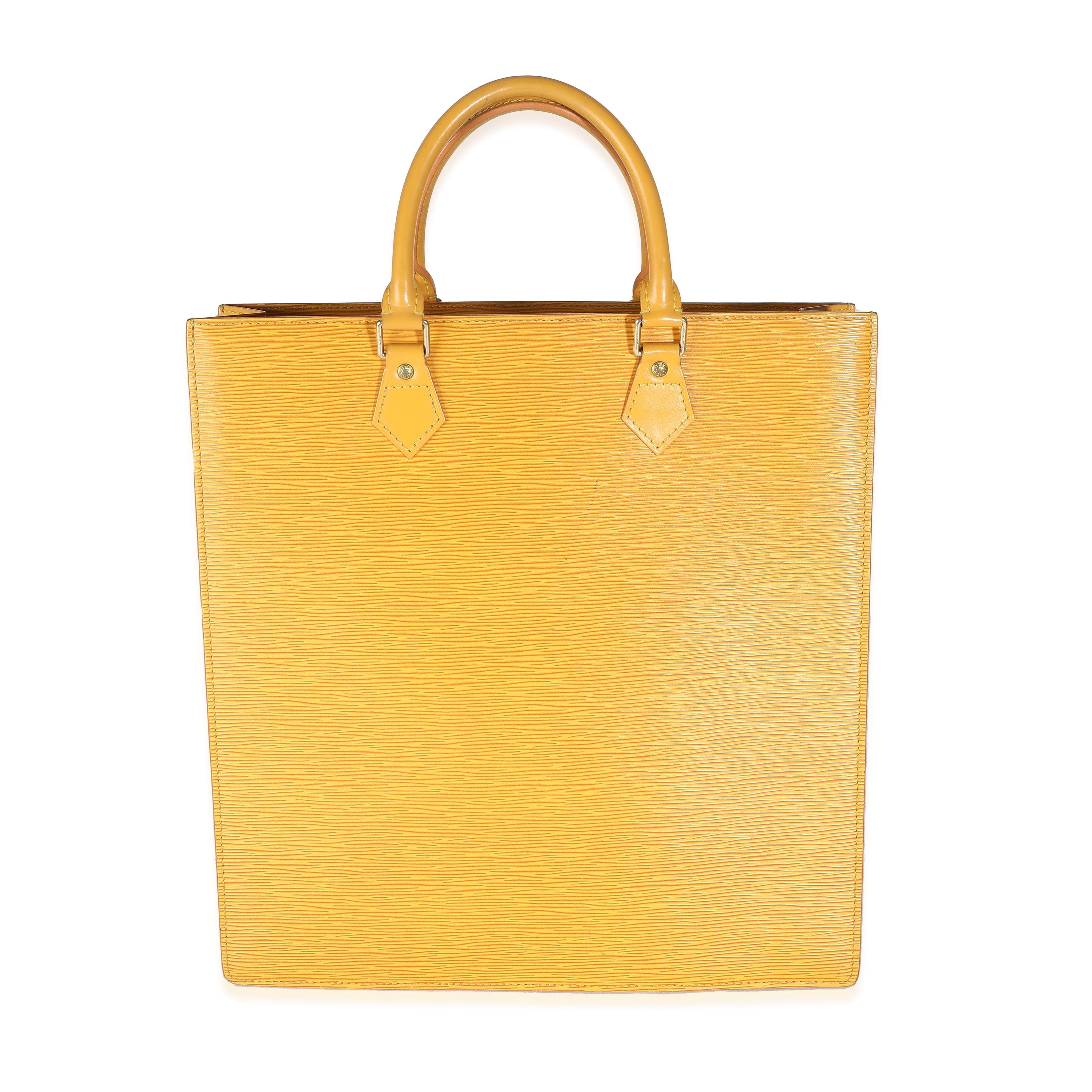 Louis Vuitton Louis Vuitton Yellow Epi Leather Tote Bag ASC5206