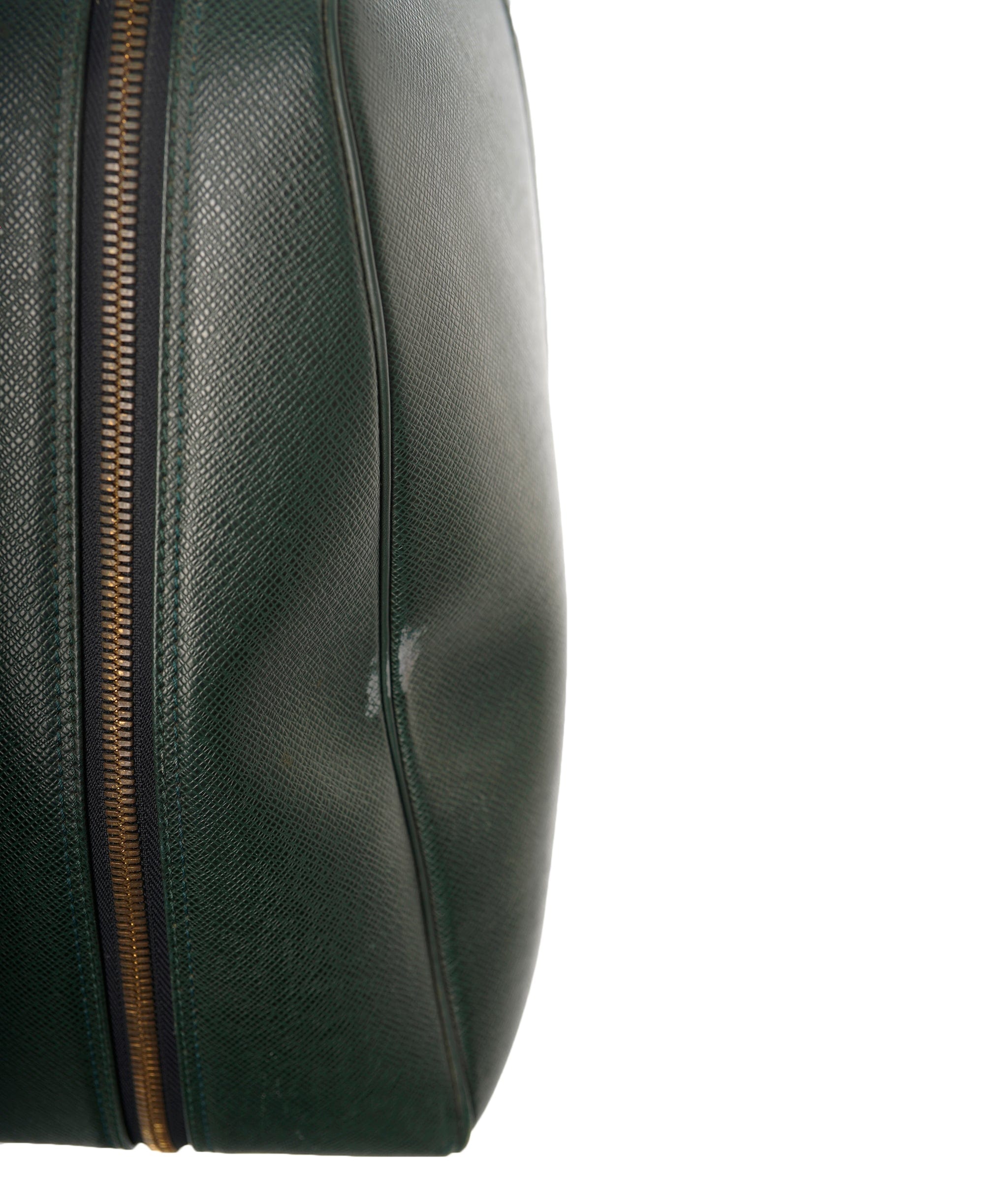 Louis Vuitton LV Green Taiga Leather Keepal Boston PM Bag 55cm - APC0002