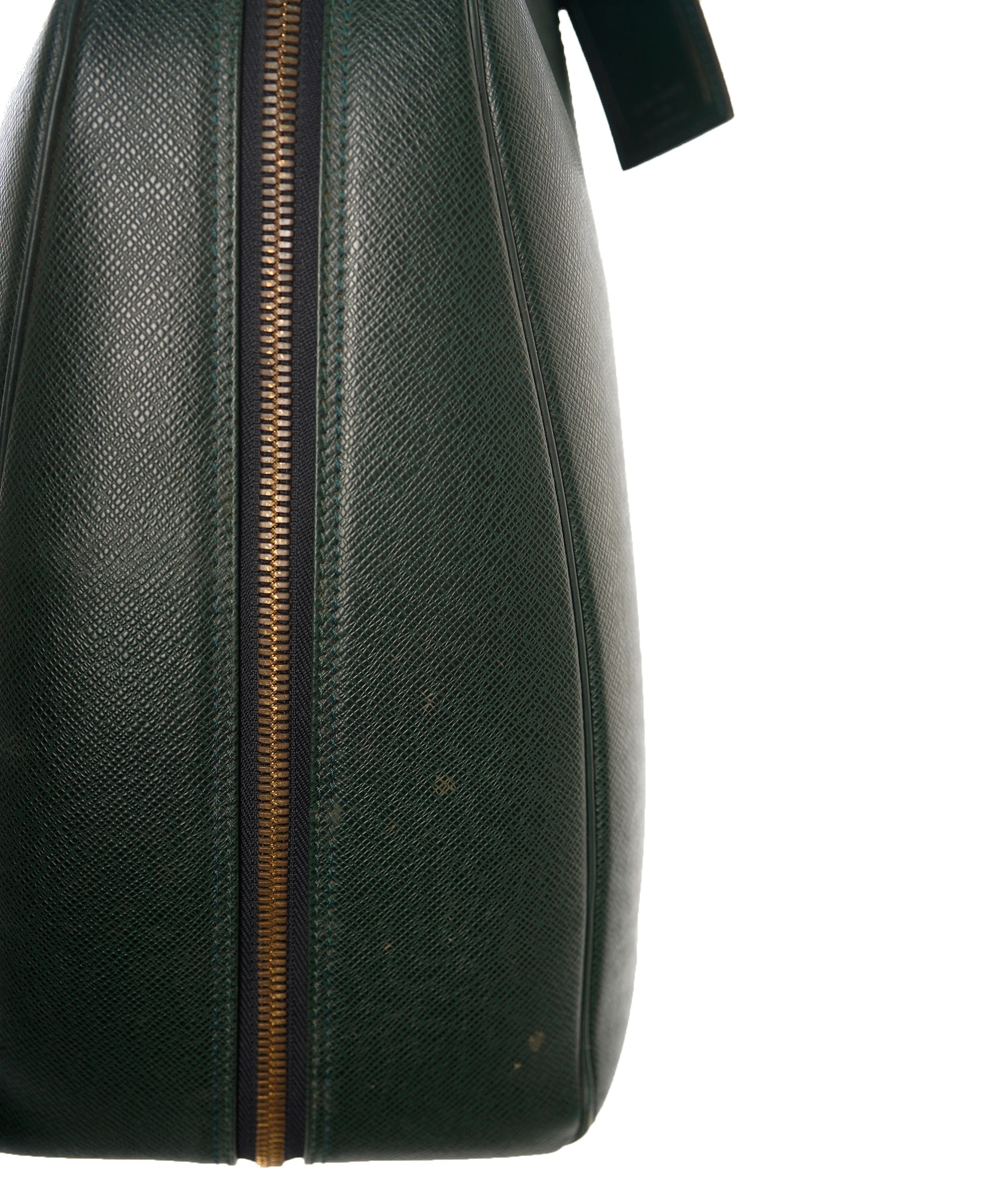 Louis Vuitton LV Green Taiga Leather Keepal Boston PM Bag 55cm - APC0002