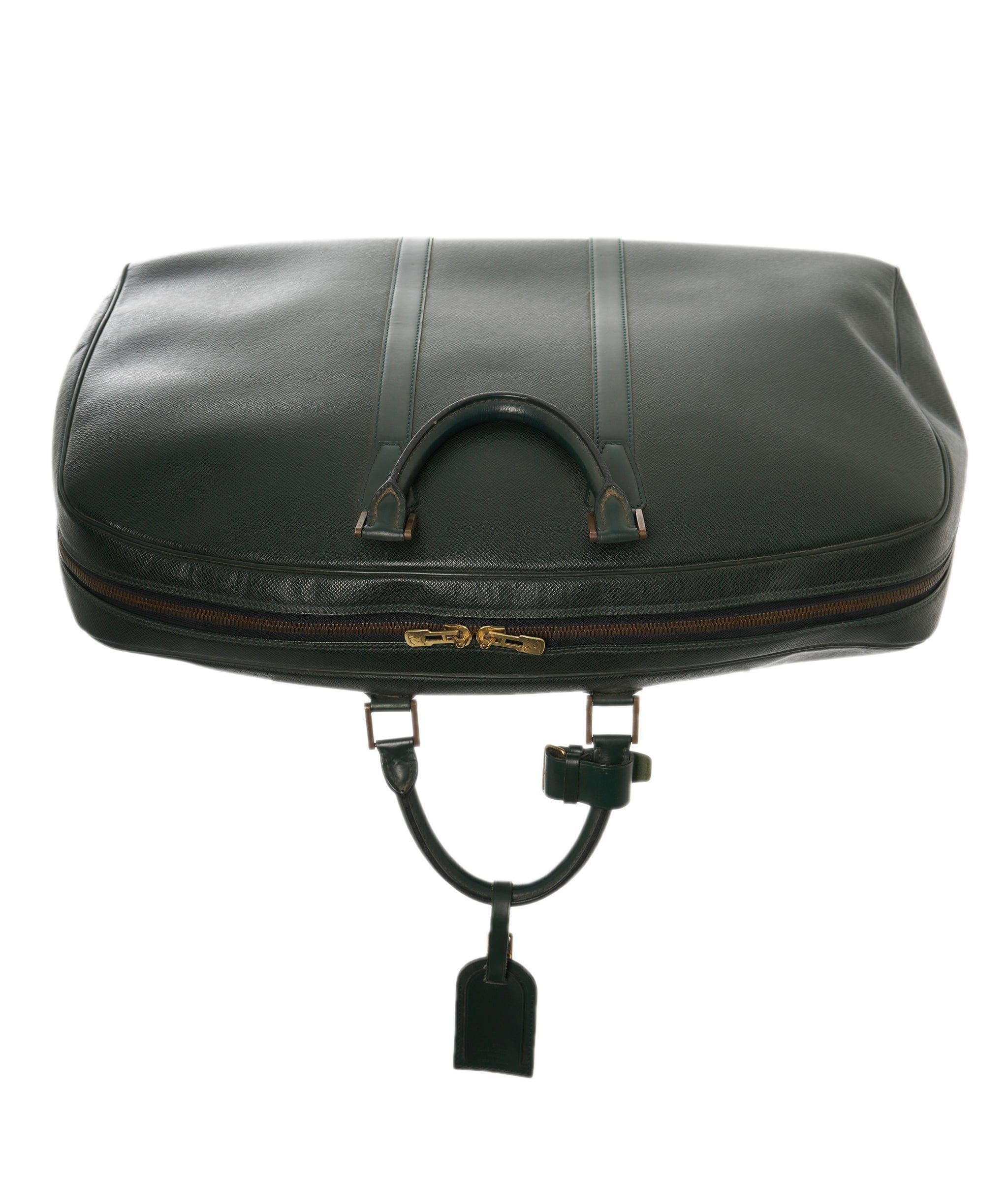 Louis Vuitton LV Green Taiga Leather Keepal Boston PM Bag 55cm - APC0002