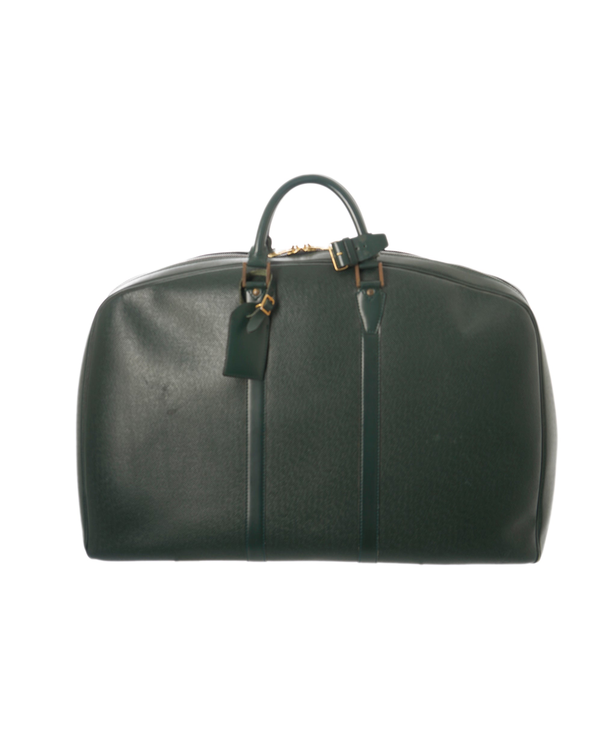 Louis Vuitton LV Green Taiga Leather Keepal Boston PM Bag 55cm - APC0002