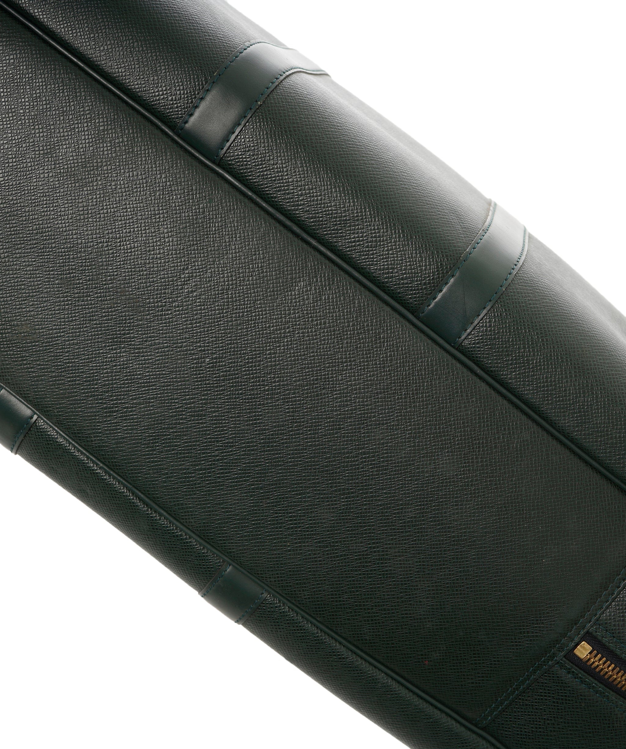 Louis Vuitton LV Green Taiga Leather Keepal Boston PM Bag 55cm - APC0002