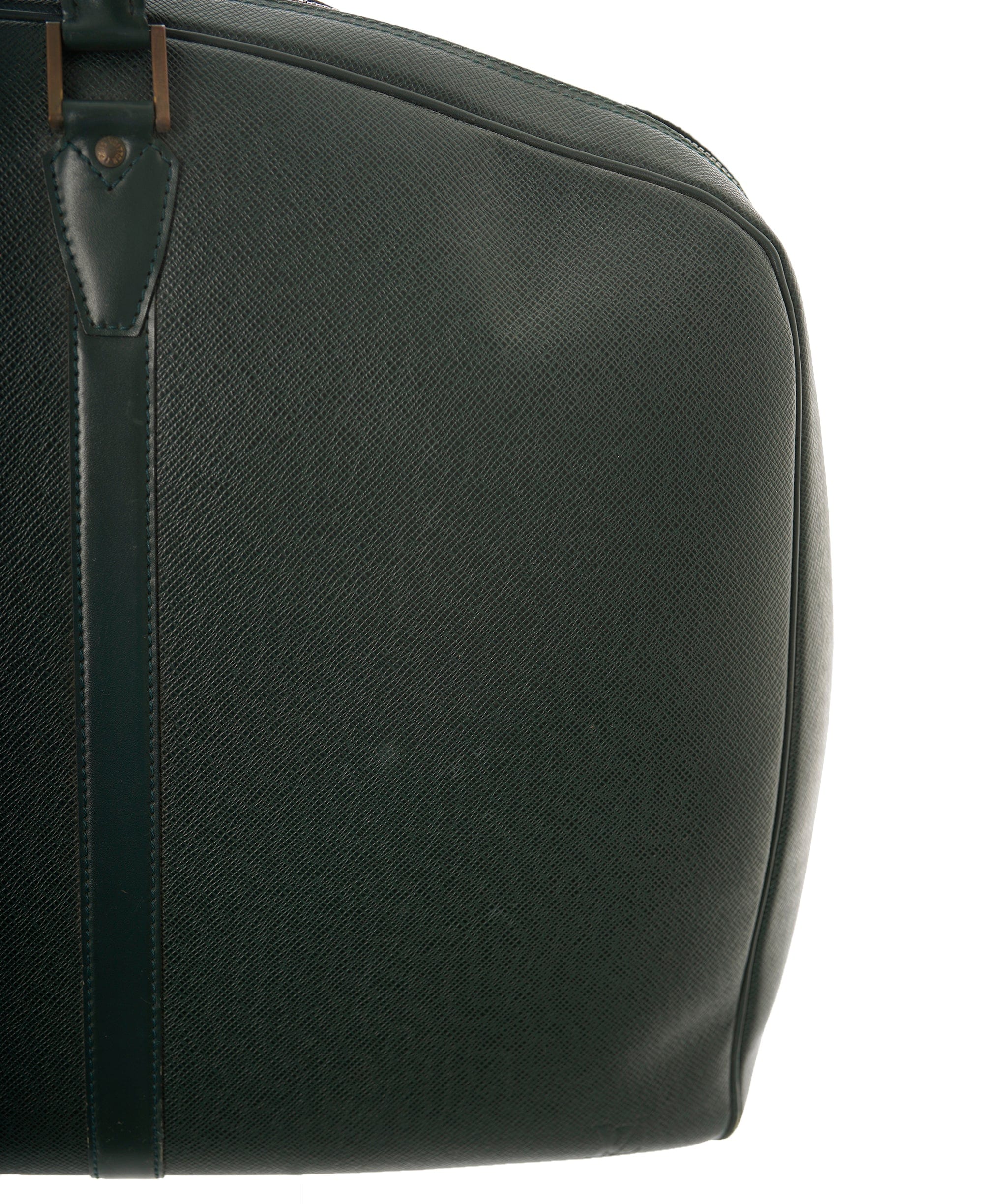 Louis Vuitton LV Green Taiga Leather Keepal Boston PM Bag 55cm - APC0002