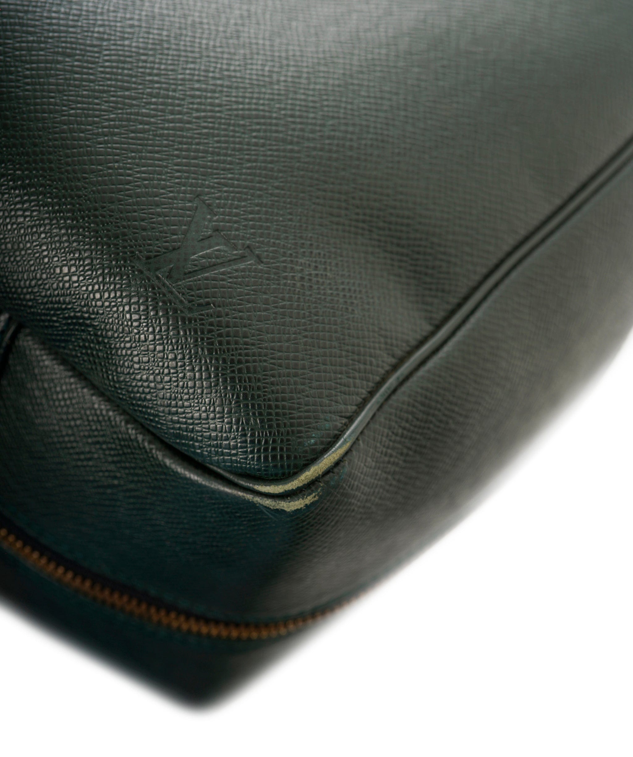 Louis Vuitton LV Green Taiga Leather Keepal Boston PM Bag 55cm - APC0002