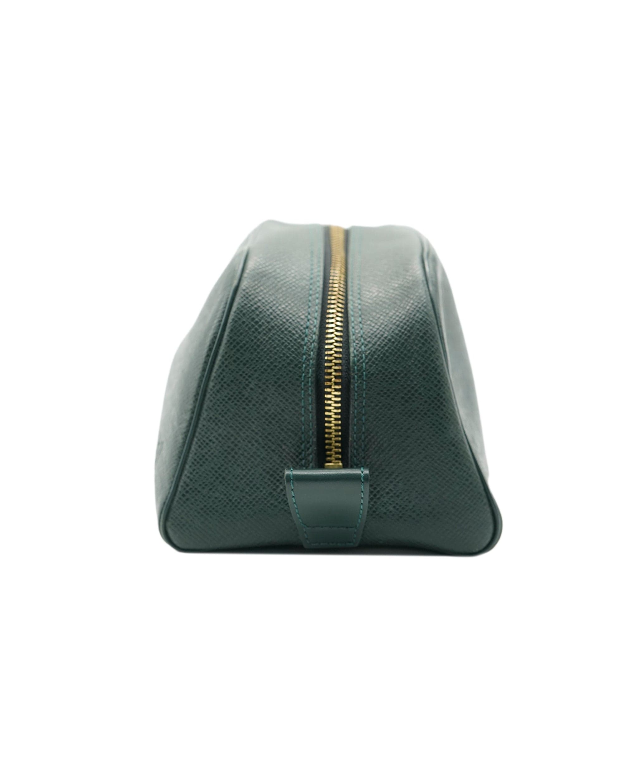 LV Green Taiga Leather Trousse Toilette Pouch PM - APC0003