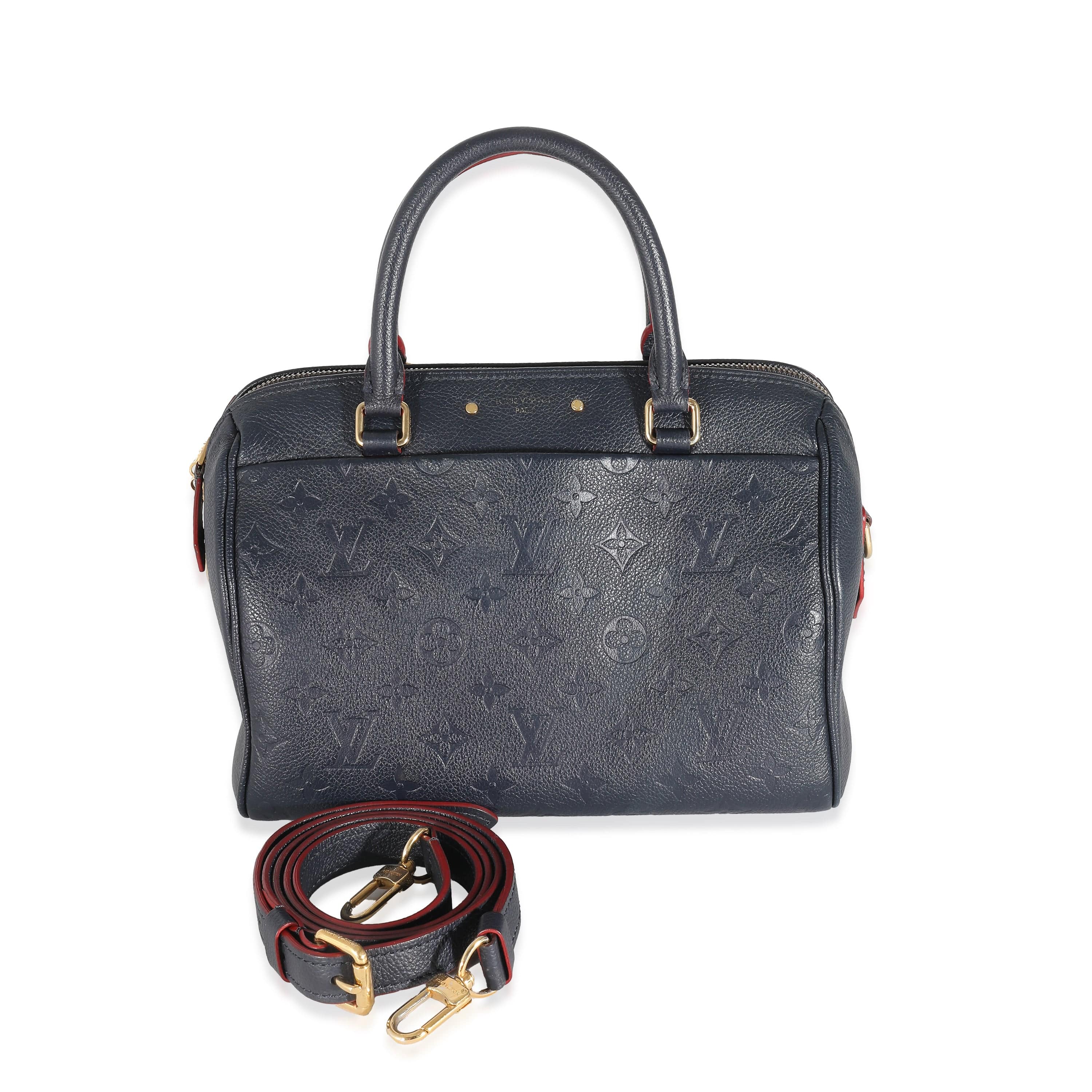 Louis Vuitton LV NVY EMPRNTE SPEEDYBANDONM25 UKL1155