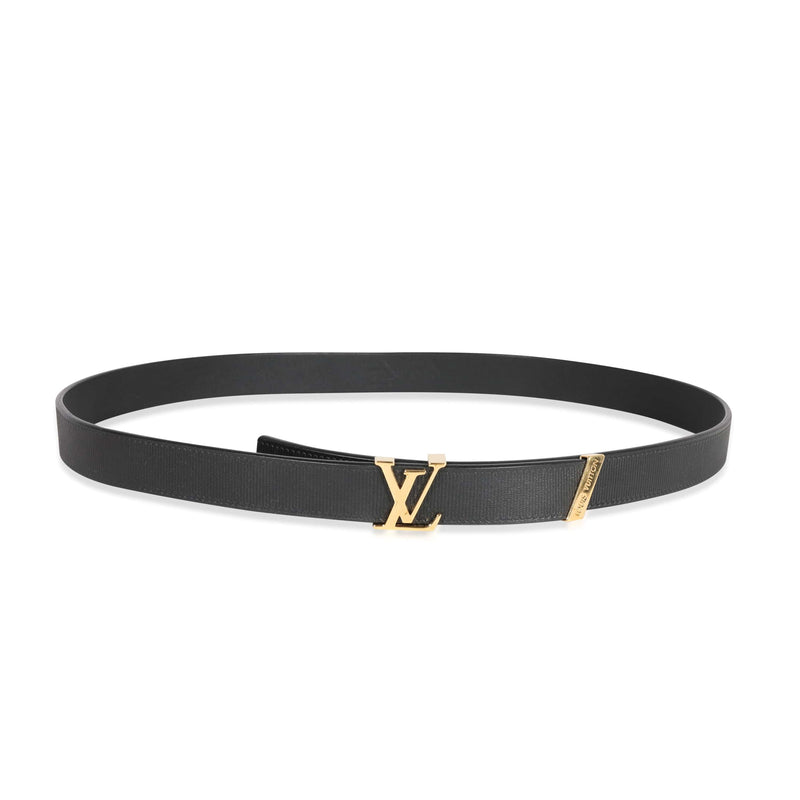 Louis Vuitton LV Initiales 20MM Leather Belt - Black Belts