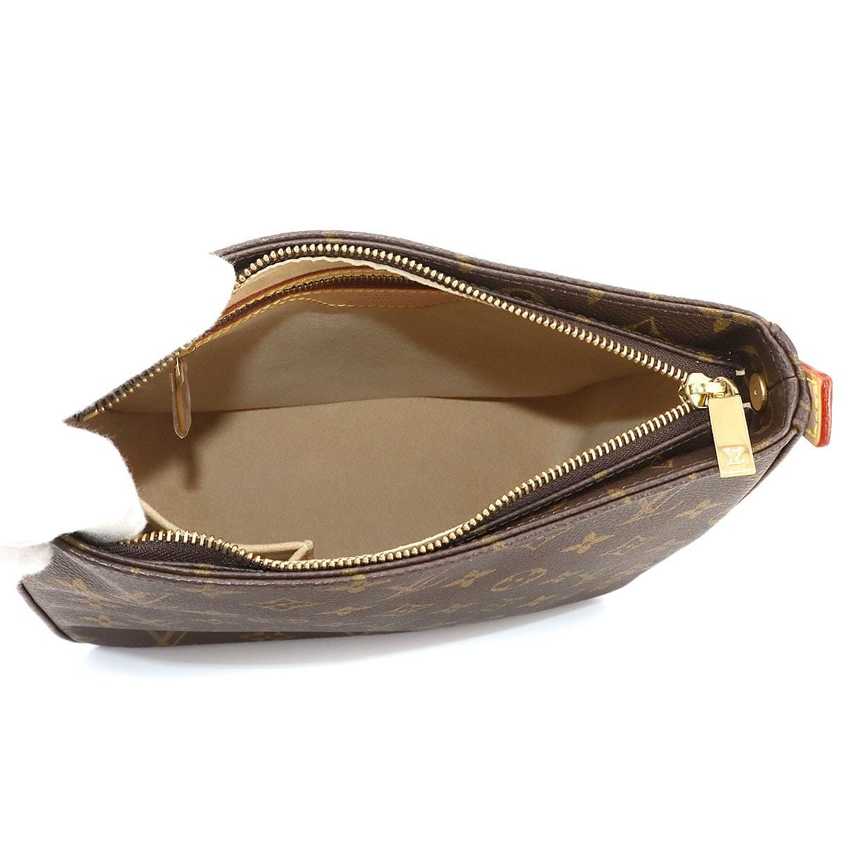 LOUIS VUITTON LOUIS VUITTON Monogram Looping MM Shoulder Bag Brown M51146 Purse 90299585