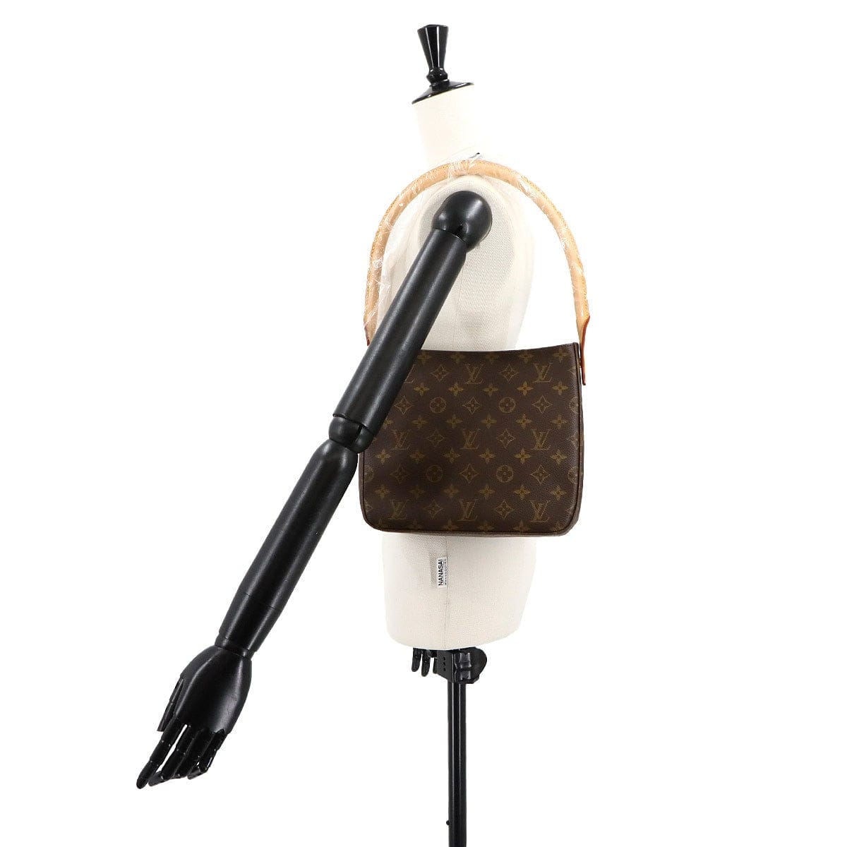 LOUIS VUITTON LOUIS VUITTON Monogram Looping MM Shoulder Bag Brown M51146 Purse 90299585