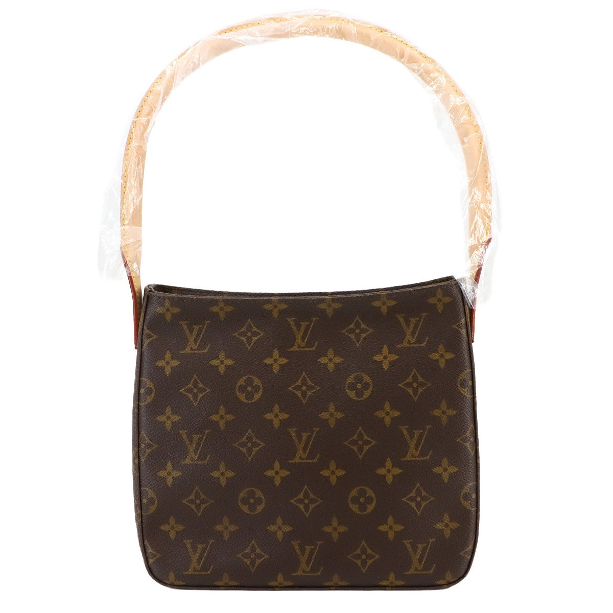 LOUIS VUITTON LOUIS VUITTON Monogram Looping MM Shoulder Bag Brown M51146 Purse 90299585