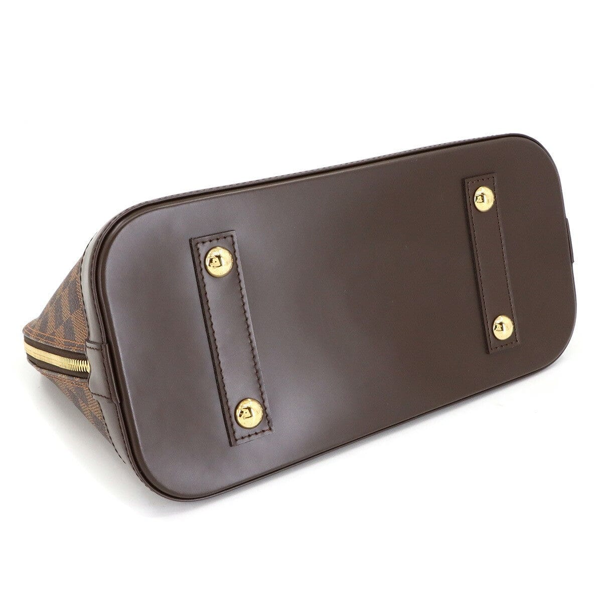 LOUIS VUITTON LOUIS VUITTON Damier Alma PM Hand Bag Ebene Brown N51131 Purse 90303720