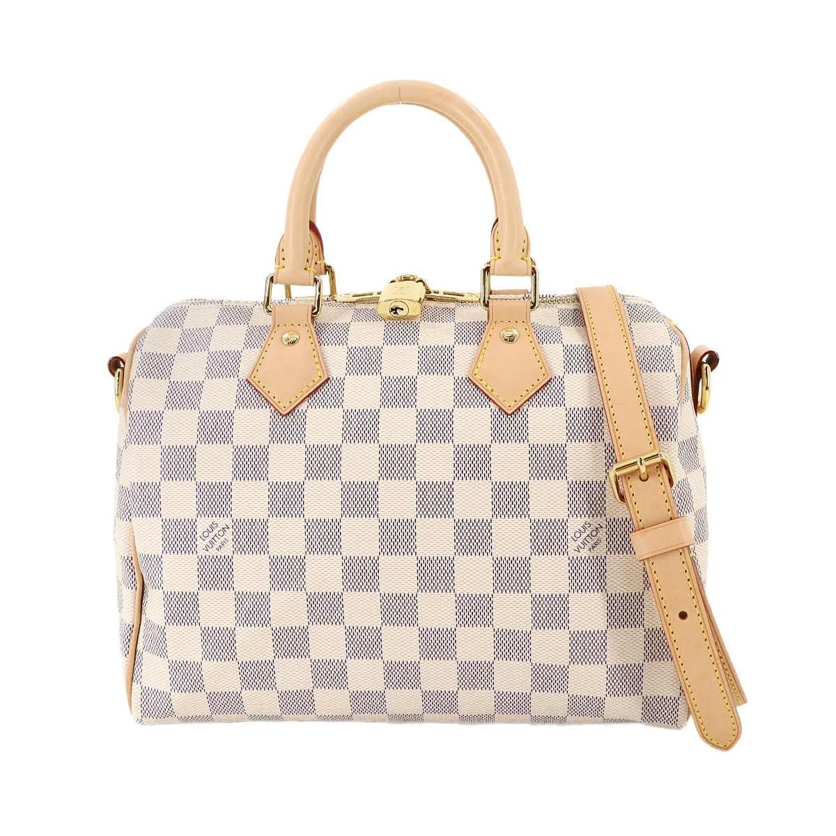 LOUIS VUITTON LOUIS VUITTON Damier Azur Speedy Bandouliere 25 Hand Bag N41374 Purse 90290002
