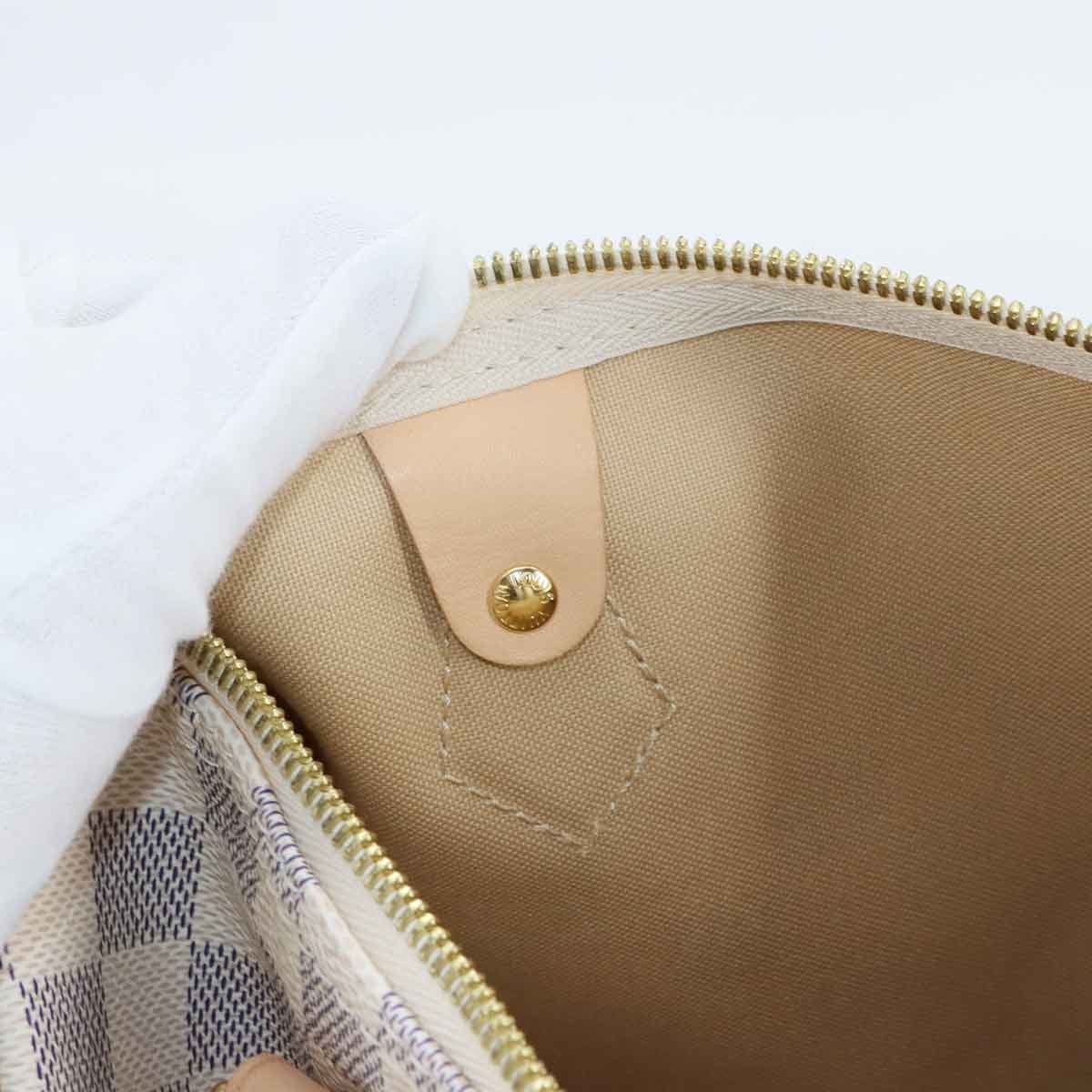 LOUIS VUITTON LOUIS VUITTON Damier Azur Speedy Bandouliere 25 Hand Bag N41374 Purse 90290002