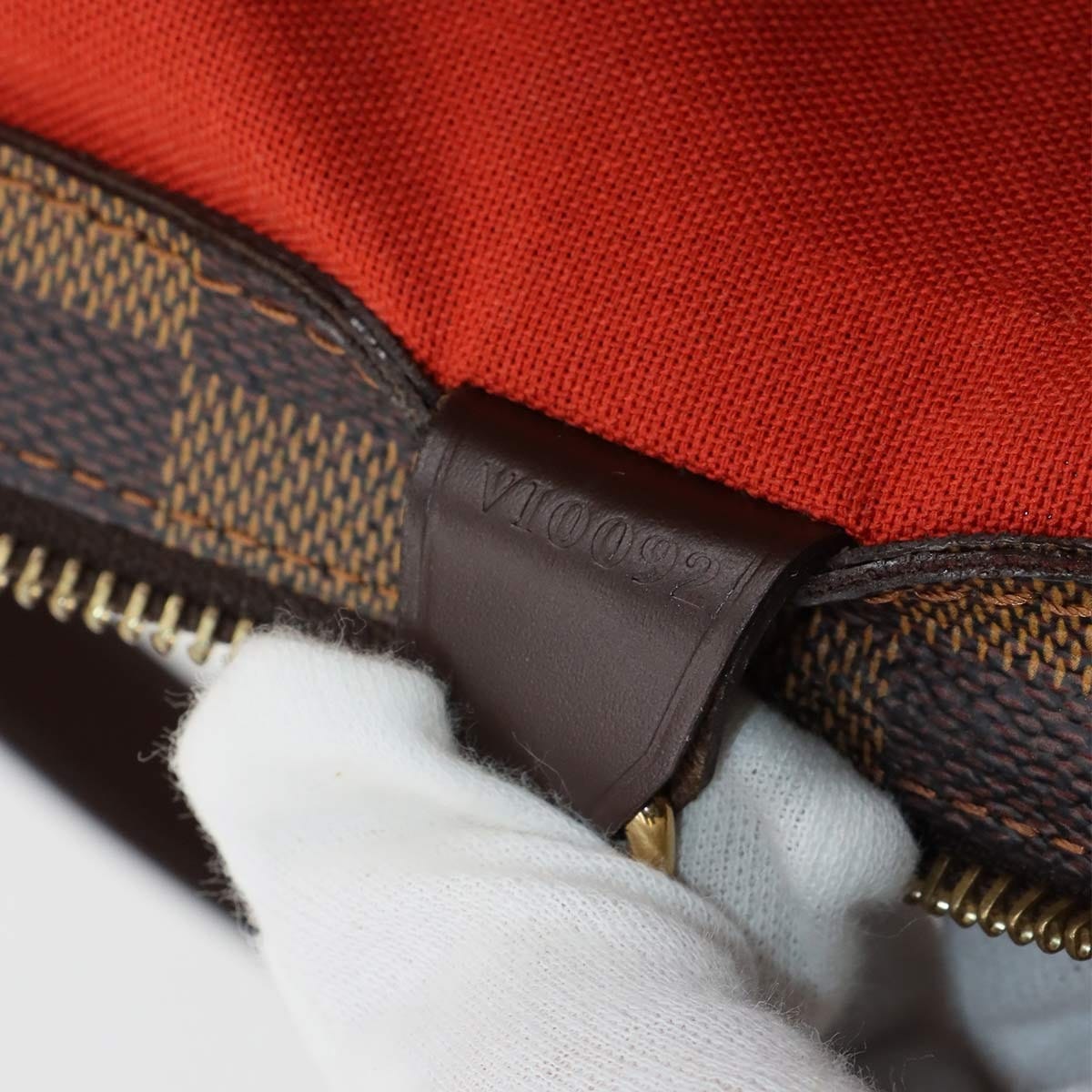 LOUIS VUITTON LOUIS VUITTON Damier Cabas Piano SPO Tote Bag Ebene N51187 Purse 90300463