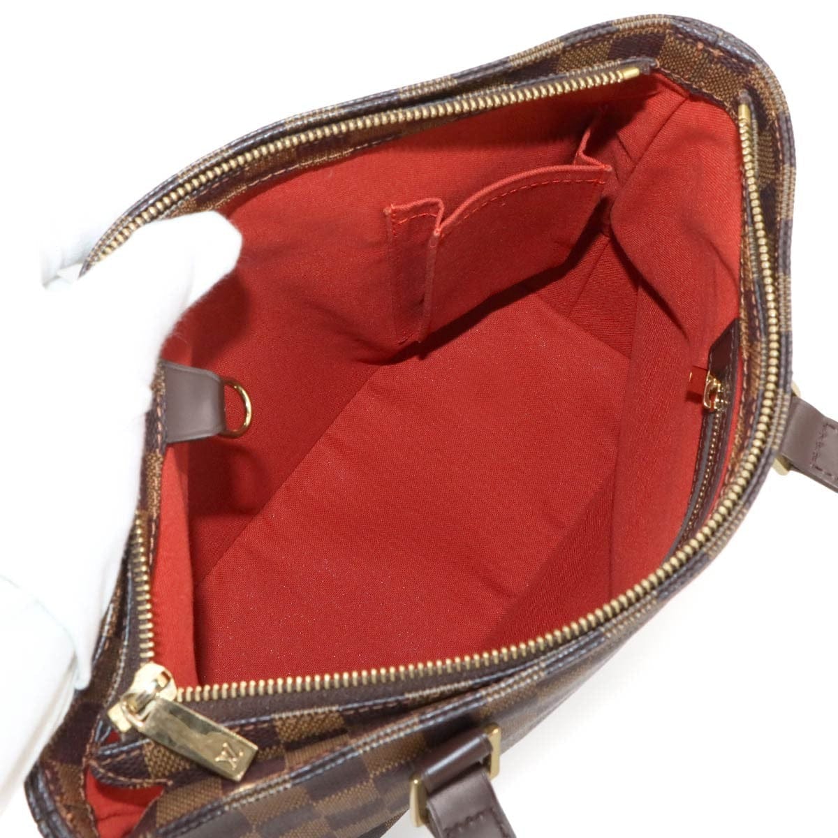 LOUIS VUITTON LOUIS VUITTON Damier Cabas Piano SPO Tote Bag Ebene N51187 Purse 90300463