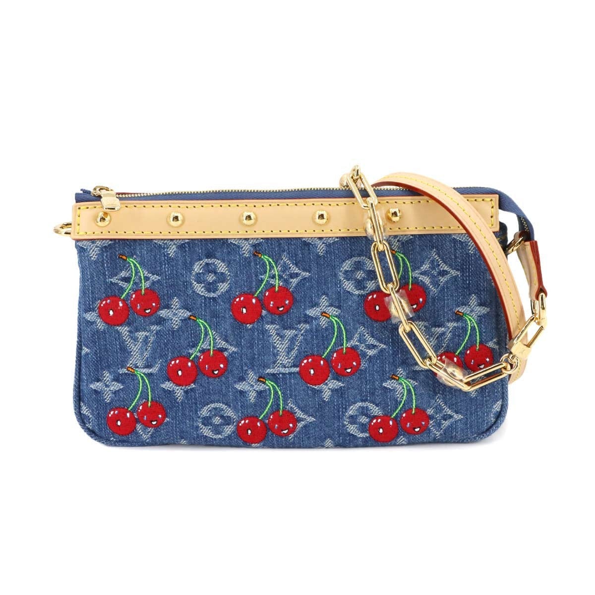 LOUIS VUITTON LOUIS VUITTON LVxTM Pochette Accessoires Hand Shoulder Bag Denim M13994 90283525