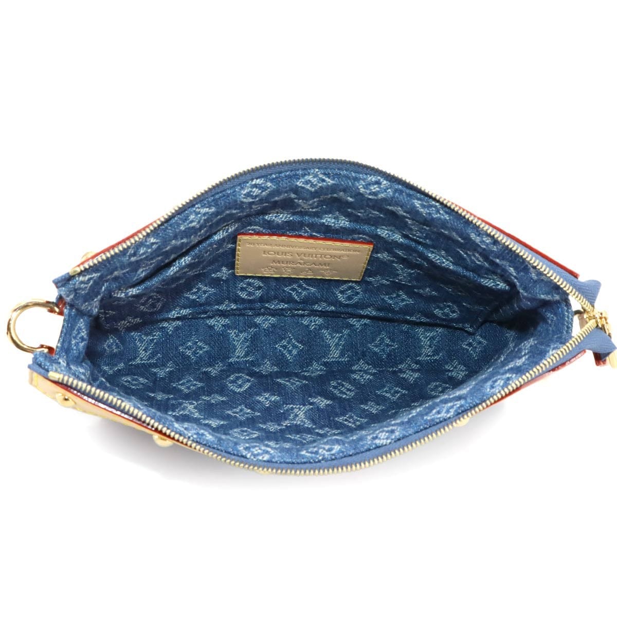 LOUIS VUITTON LOUIS VUITTON LVxTM Pochette Accessoires Hand Shoulder Bag Denim M13994 90283525