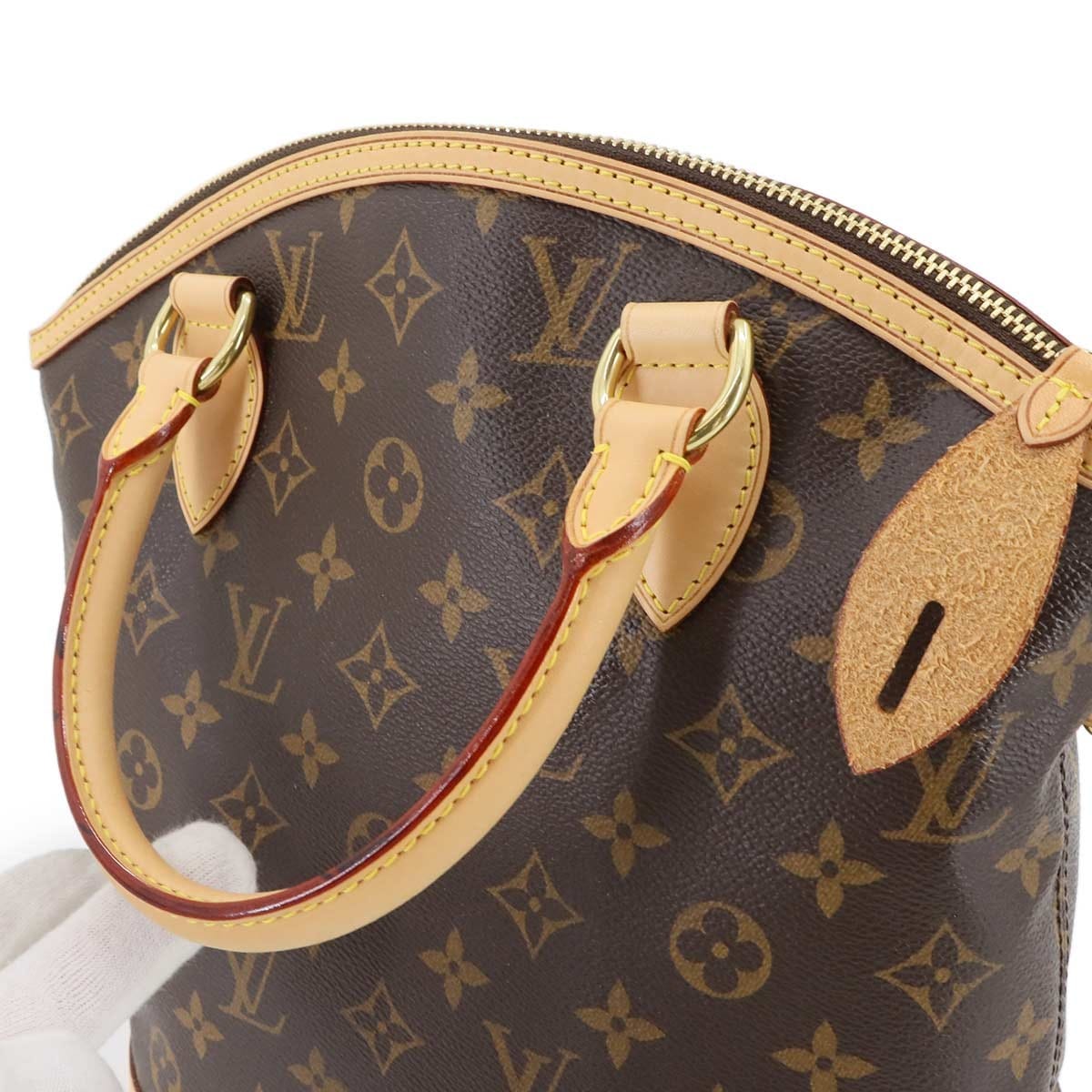 LOUIS VUITTON LOUIS VUITTON Monogram Lock it Hand Bag Brown M40102 90300599