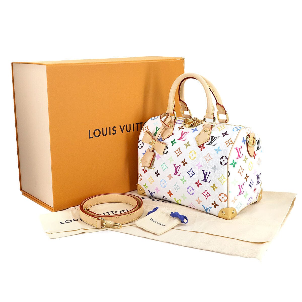 LOUIS VUITTON LOUIS VUITTON Monogram Multicolor Speedy Bandouliere 25 M13085 Purse 90275956