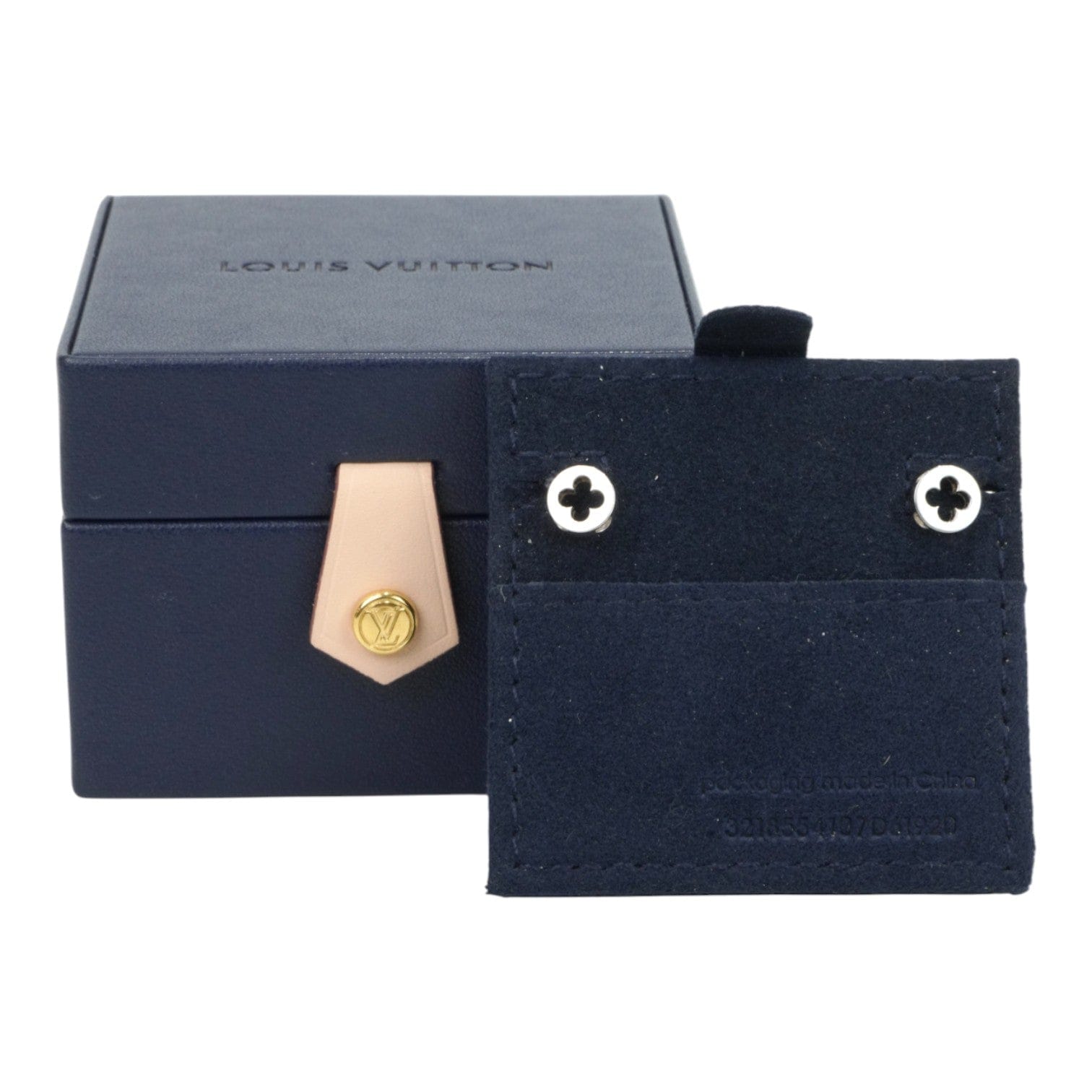 Louis Vuitton Louis Vuitton Icon White Gold Earrings