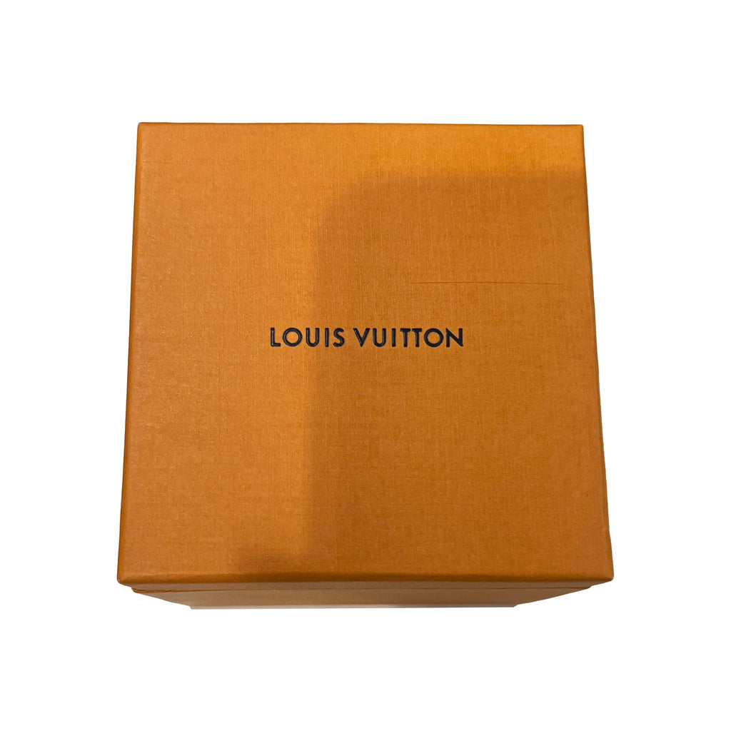 Louis Vuitton LV Volt Curb Chain Earrings in 18k Yellow Gold