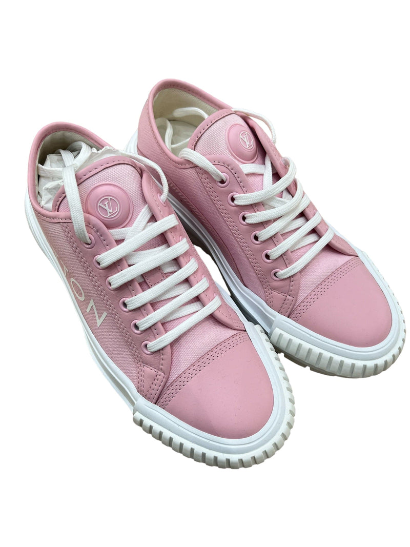 Louis Vuitton Louis Vuitton Pink Sneakers Sz38 SYCA082