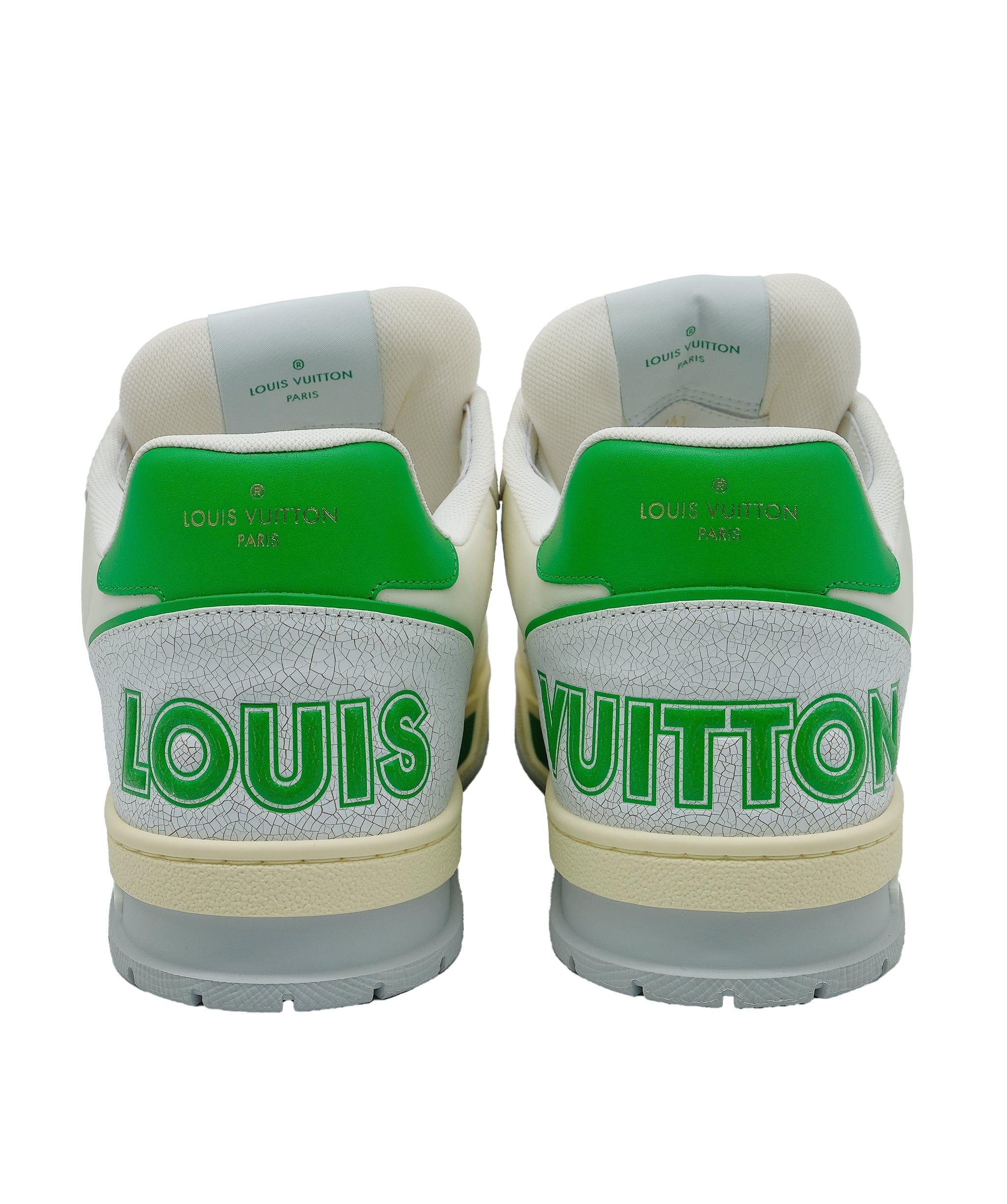 Louis Vuitton Louis vuitton trainers  Sneaker green and white RJC3163