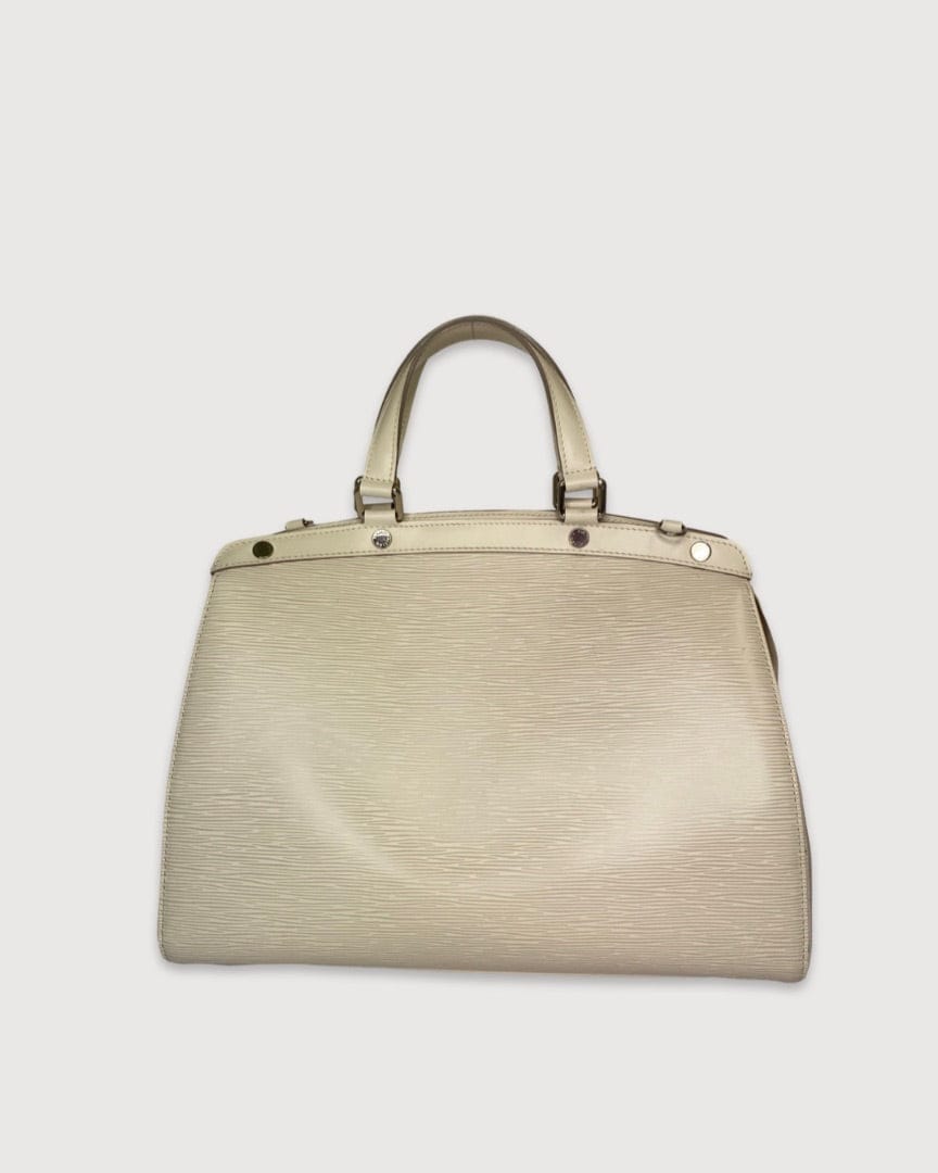 Louis Vuitton Cream Louis Vuitton Brea MM Tote
