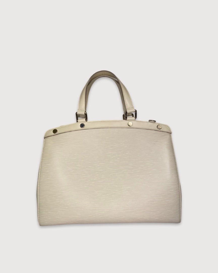 Louis Vuitton Cream Louis Vuitton Brea MM Tote