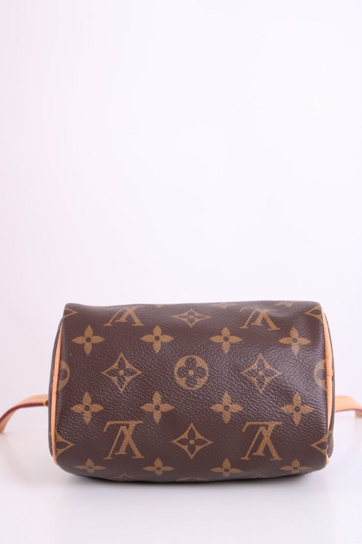 Louis Vuitton Louis Vuitton 2019 Nano Speedy Bag Brown Monogram