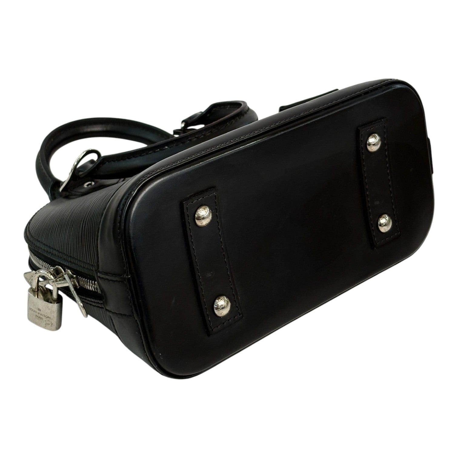 Louis Vuitton Louis Vuitton Alma Black Epi BB Bag