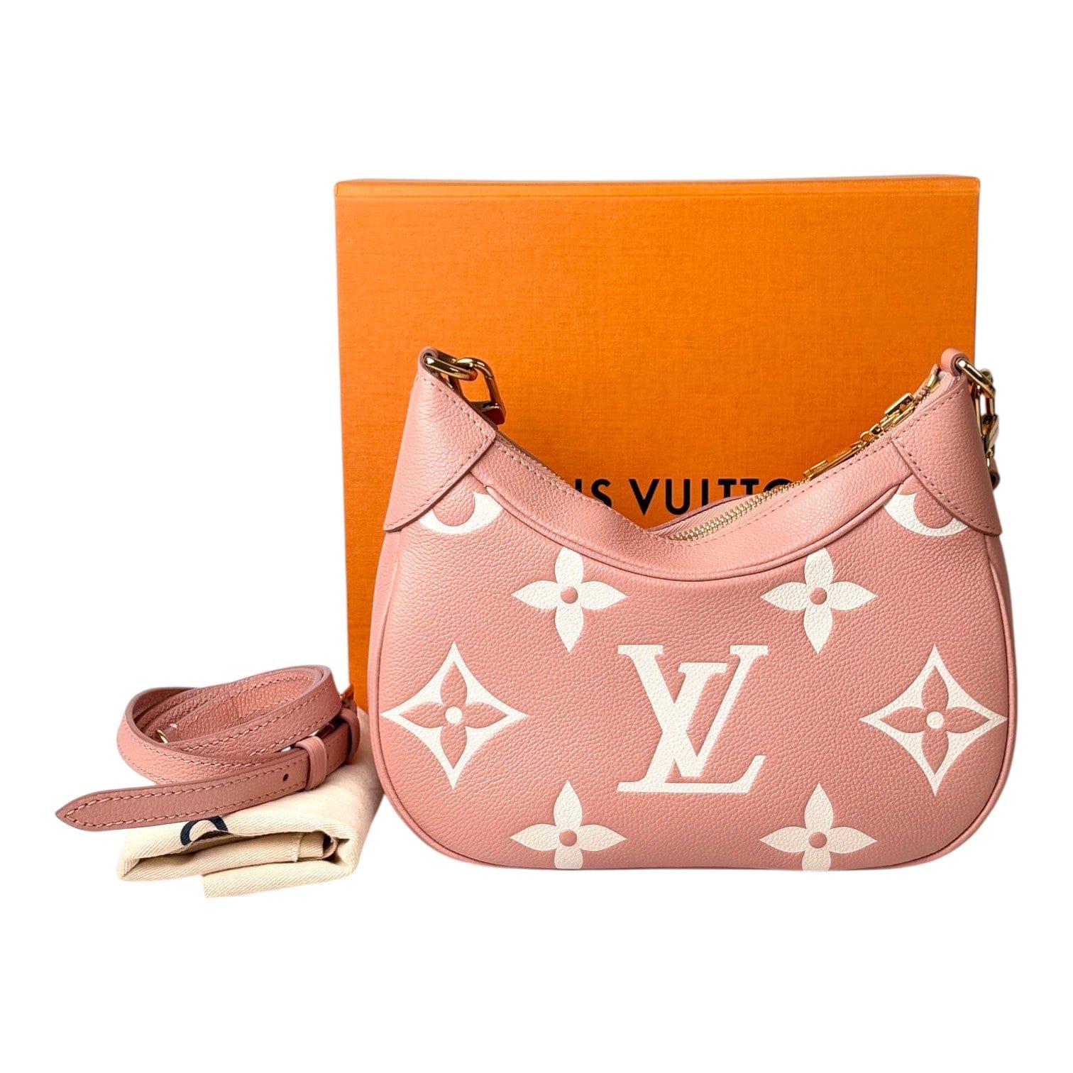 Louis Vuitton Louis Vuitton Bagatelle Pink Leather Bag