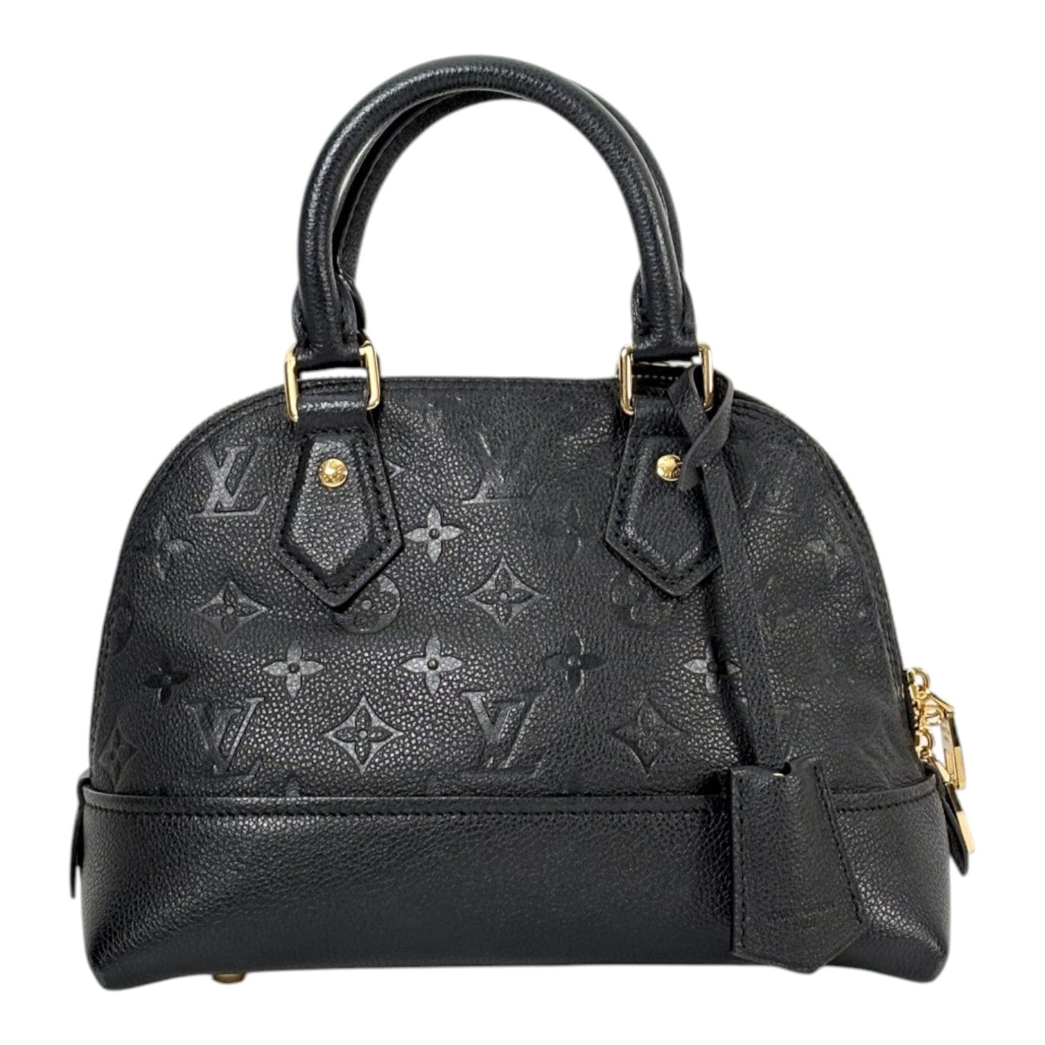 Louis Vuitton Louis Vuitton Black Alma BB Empriente Leather Bag